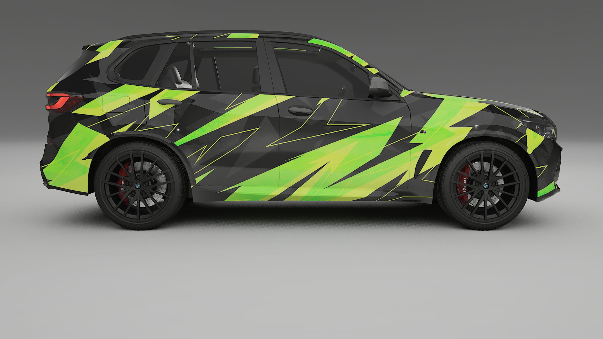 BMW X5 G05 M-Sport NINJA TURTLES – Kit Wrap PPF Personalizzato in Pellicola Poliuretanica Stampabile