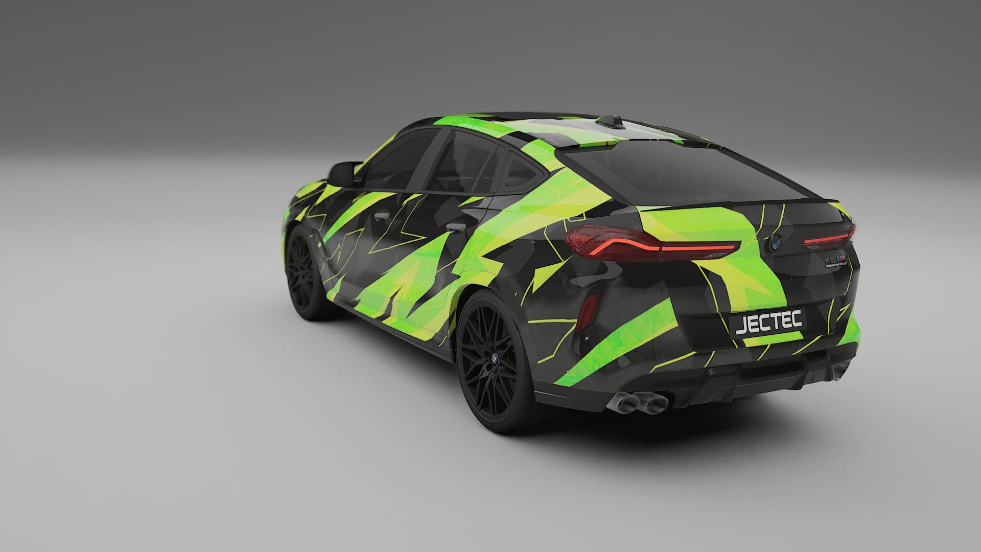 BMW X6 F96 Competition NINJA TURTLES – Kit Wrap PPF Personalizzato in Pellicola Poliuretanica Stampabile