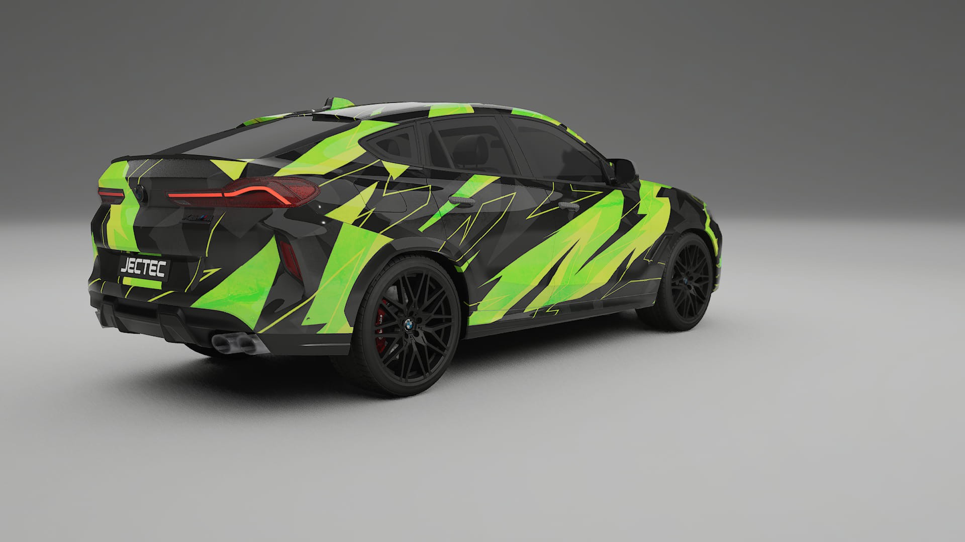 BMW X6 F96 Competition NINJA TURTLES – Kit Wrap PPF Personalizzato in Pellicola Poliuretanica Stampabile