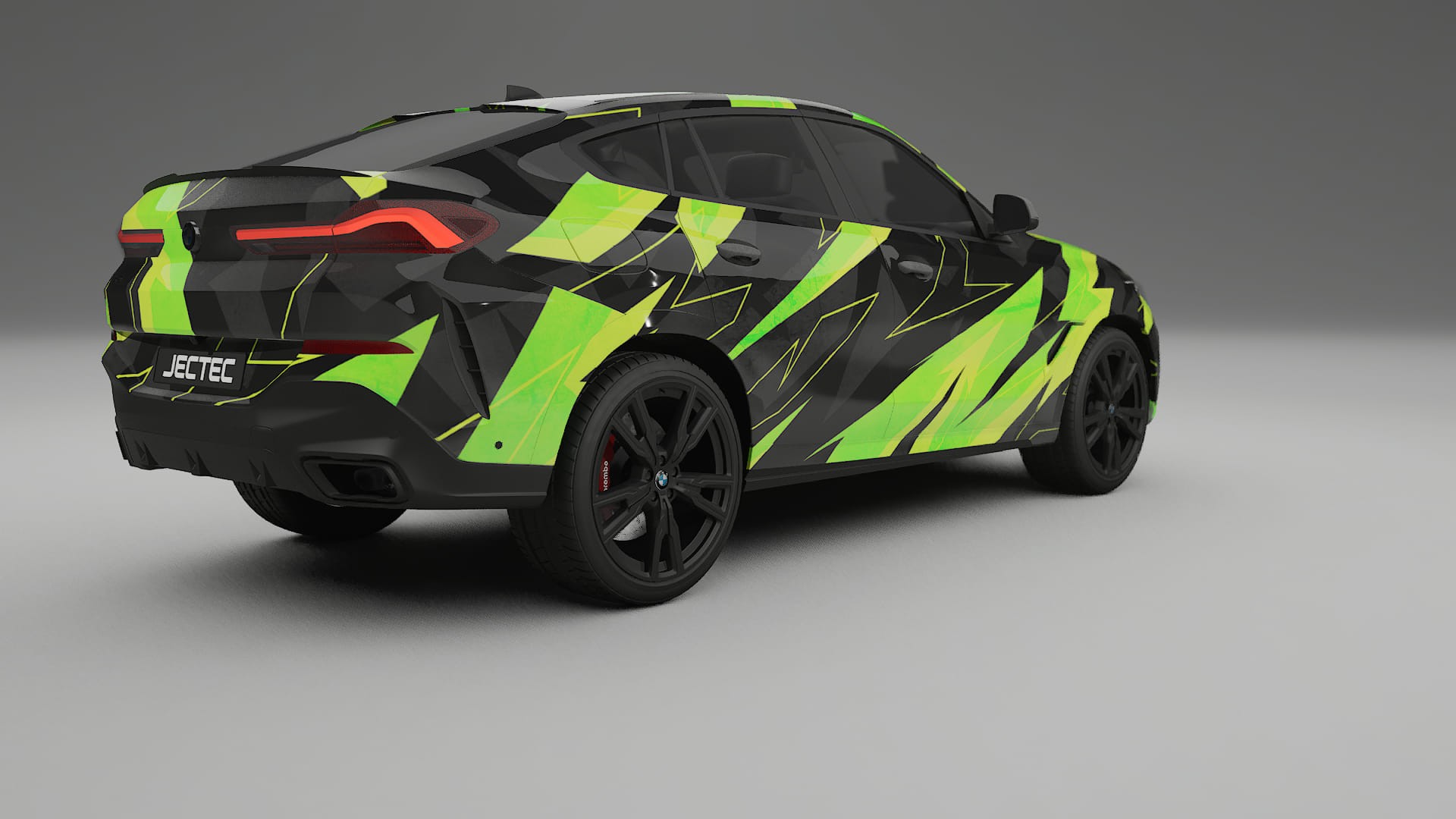 BMW X6 G06 F96 NINJA TURTLES – Kit Wrap PPF Personalizzato in Pellicola Poliuretanica Stampabile