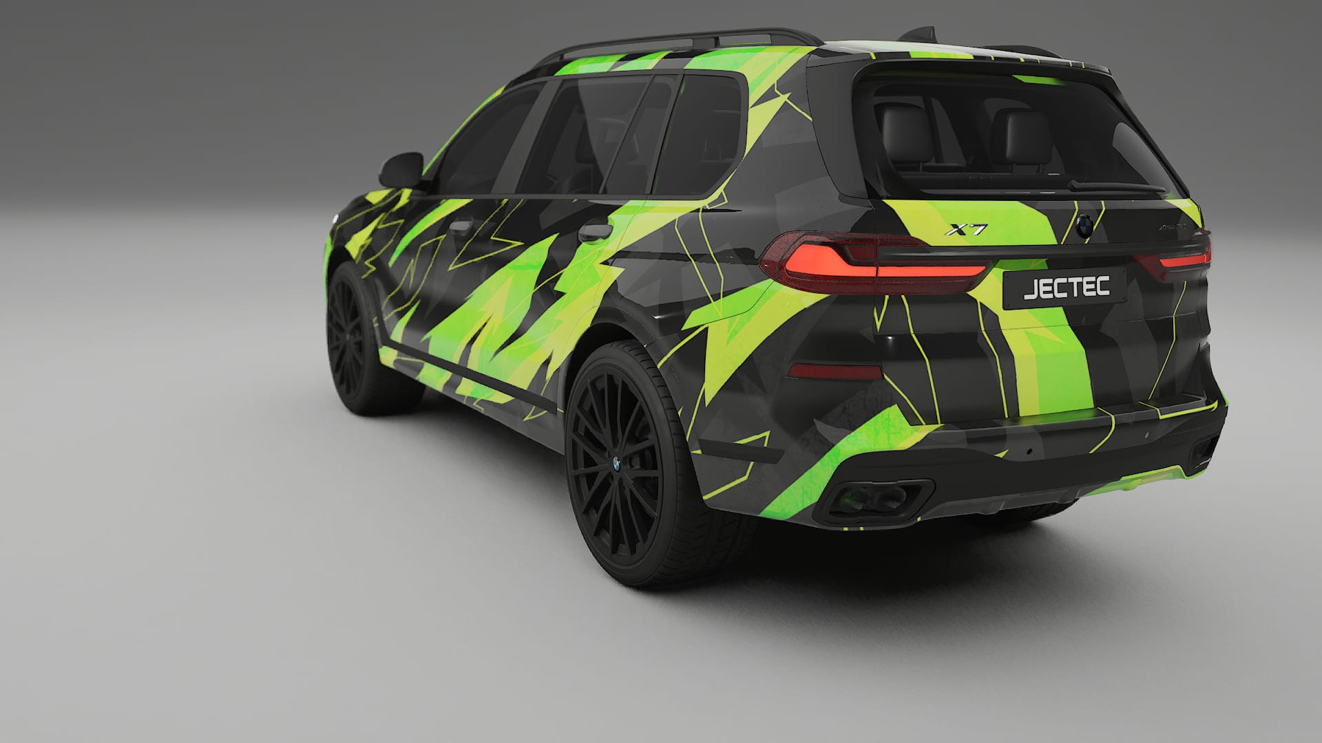 BMW X7 M G07 NINJA TURTLES – Kit Wrap PPF Personalizzato in Pellicola Poliuretanica Stampabile