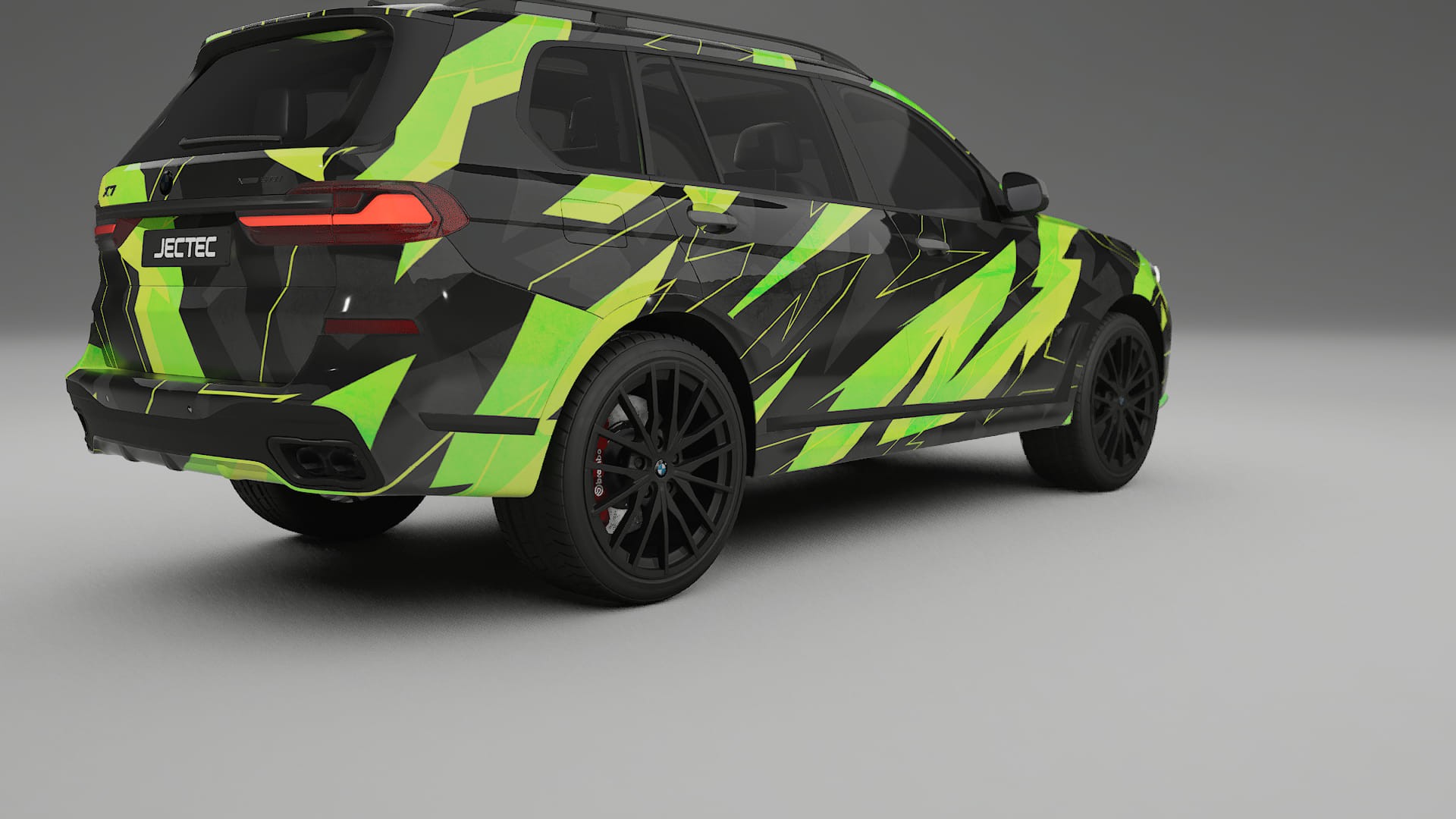 BMW X7 M G07 NINJA TURTLES – Kit Wrap PPF Personalizzato in Pellicola Poliuretanica Stampabile