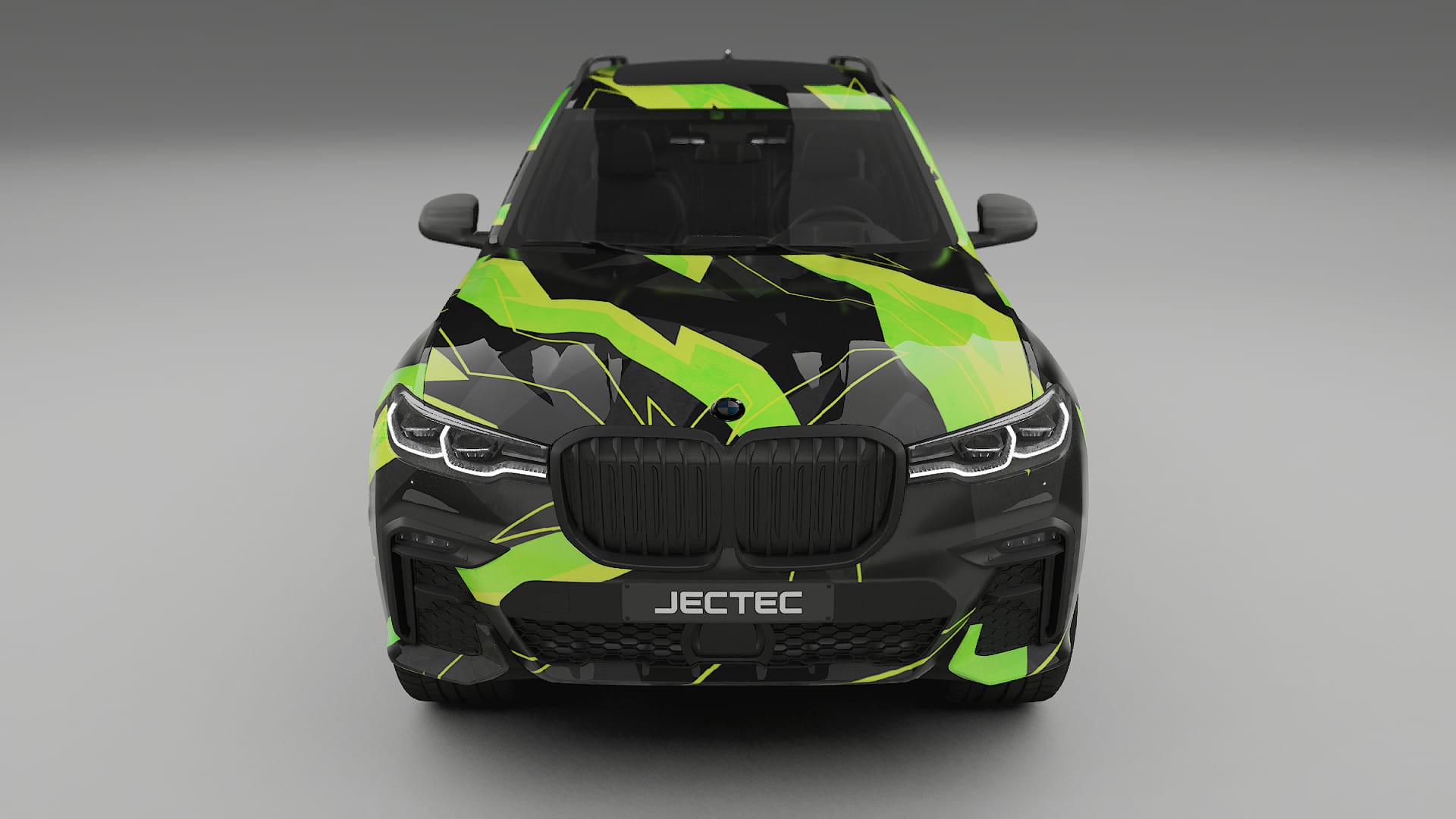 BMW X7 M G07 NINJA TURTLES – Kit Wrap PPF Personalizzato in Pellicola Poliuretanica Stampabile