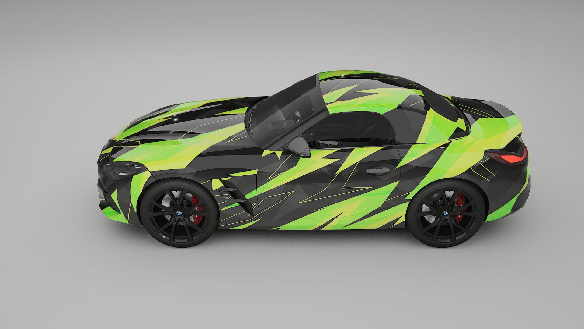 BMW Z4 G29 NINJA TURTLES – Kit Wrap PPF Personalizzato in Pellicola Poliuretanica Stampabile