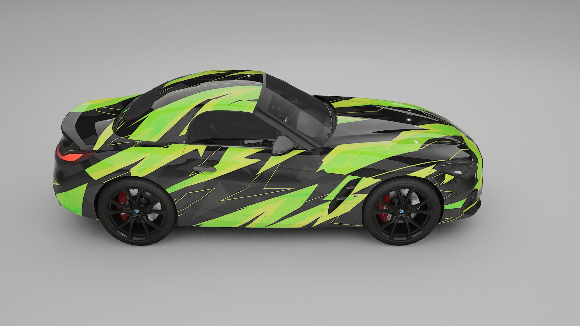 BMW Z4 G29 NINJA TURTLES – Kit Wrap PPF Personalizzato in Pellicola Poliuretanica Stampabile