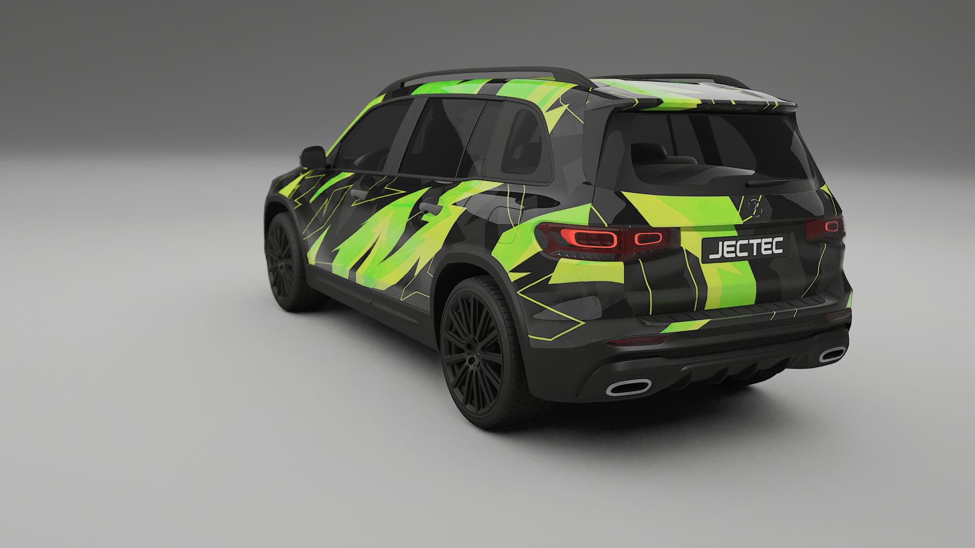 Mercedes AMG GLB NINJA TURTLES – Kit Wrap PPF Personalizzato in Pellicola Poliuretanica Stampabile