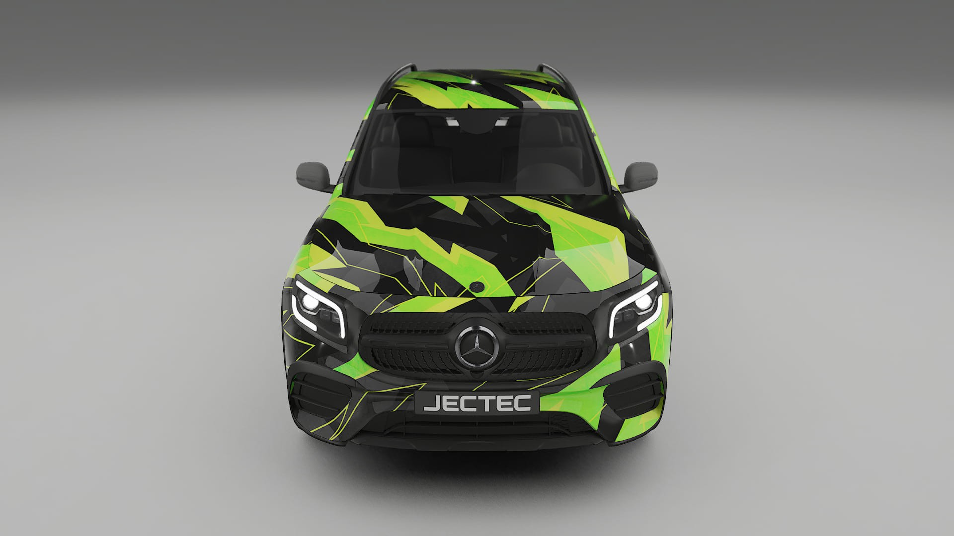 Mercedes AMG GLB NINJA TURTLES – Kit Wrap PPF Personalizzato in Pellicola Poliuretanica Stampabile