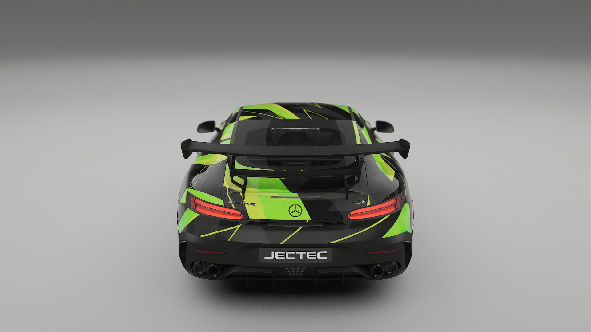 Mercedes AMG GT Black Series C192 Coupe NINJA TURTLES – Kit Wrap PPF Personalizzato in Pellicola Poliuretanica Stampabile