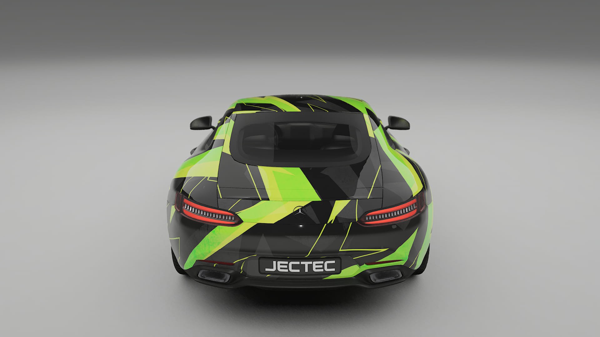 Mercedes AMG GT C190 Coupe NINJA TURTLES – Kit Wrap PPF Personalizzato in Pellicola Poliuretanica Stampabile