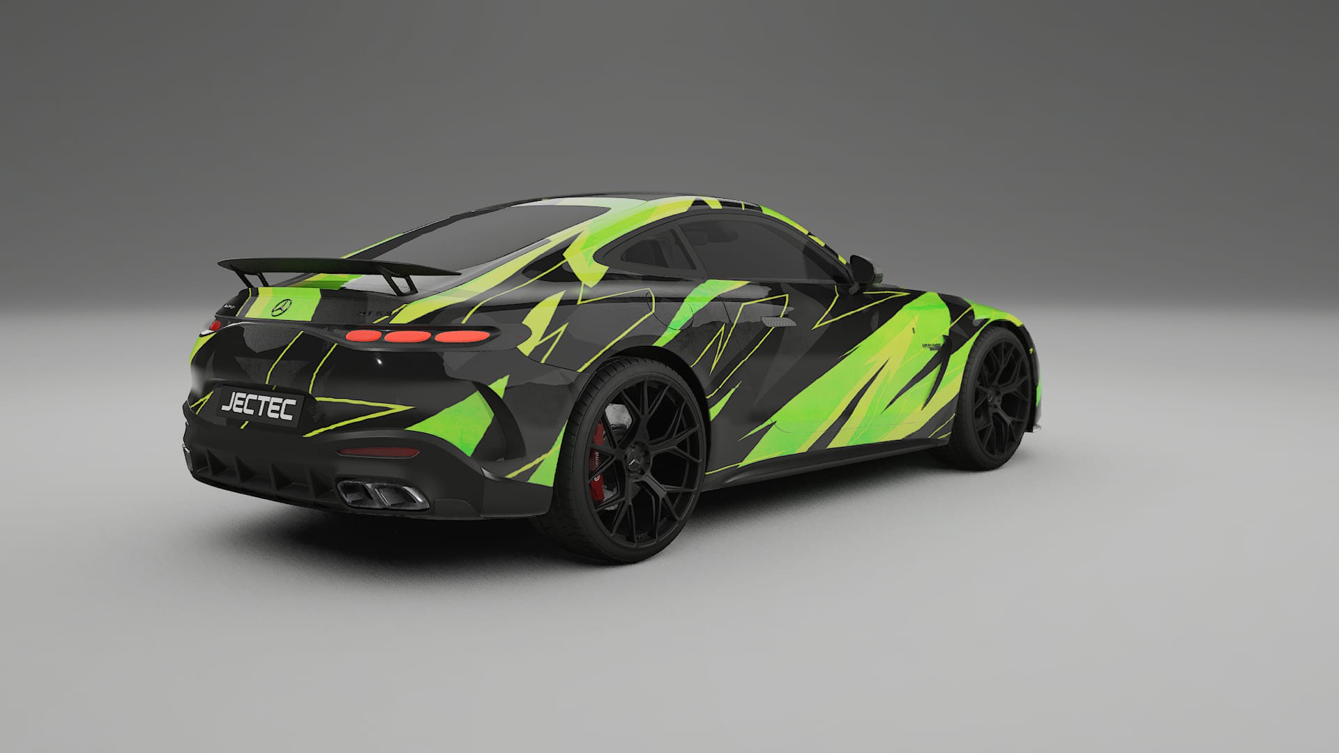 Mercedes AMG GT Coupe C192 NINJA TURTLES – Kit Wrap PPF Personalizzato in Pellicola Poliuretanica Stampabile