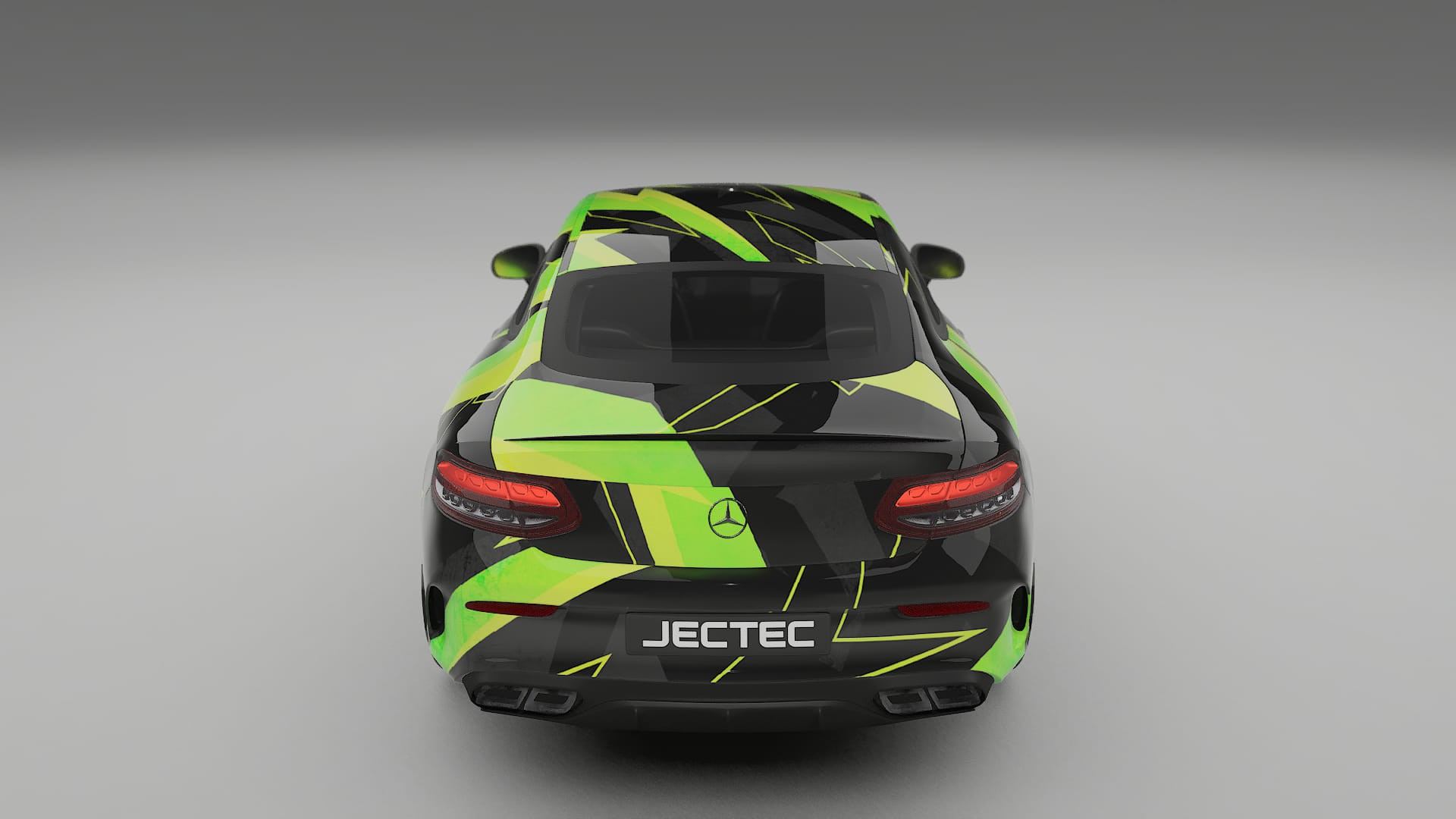 Mercedes C63 AMG W205 Coupe NINJA TURTLES – Kit Wrap PPF Personalizzato in Pellicola Poliuretanica Stampabile