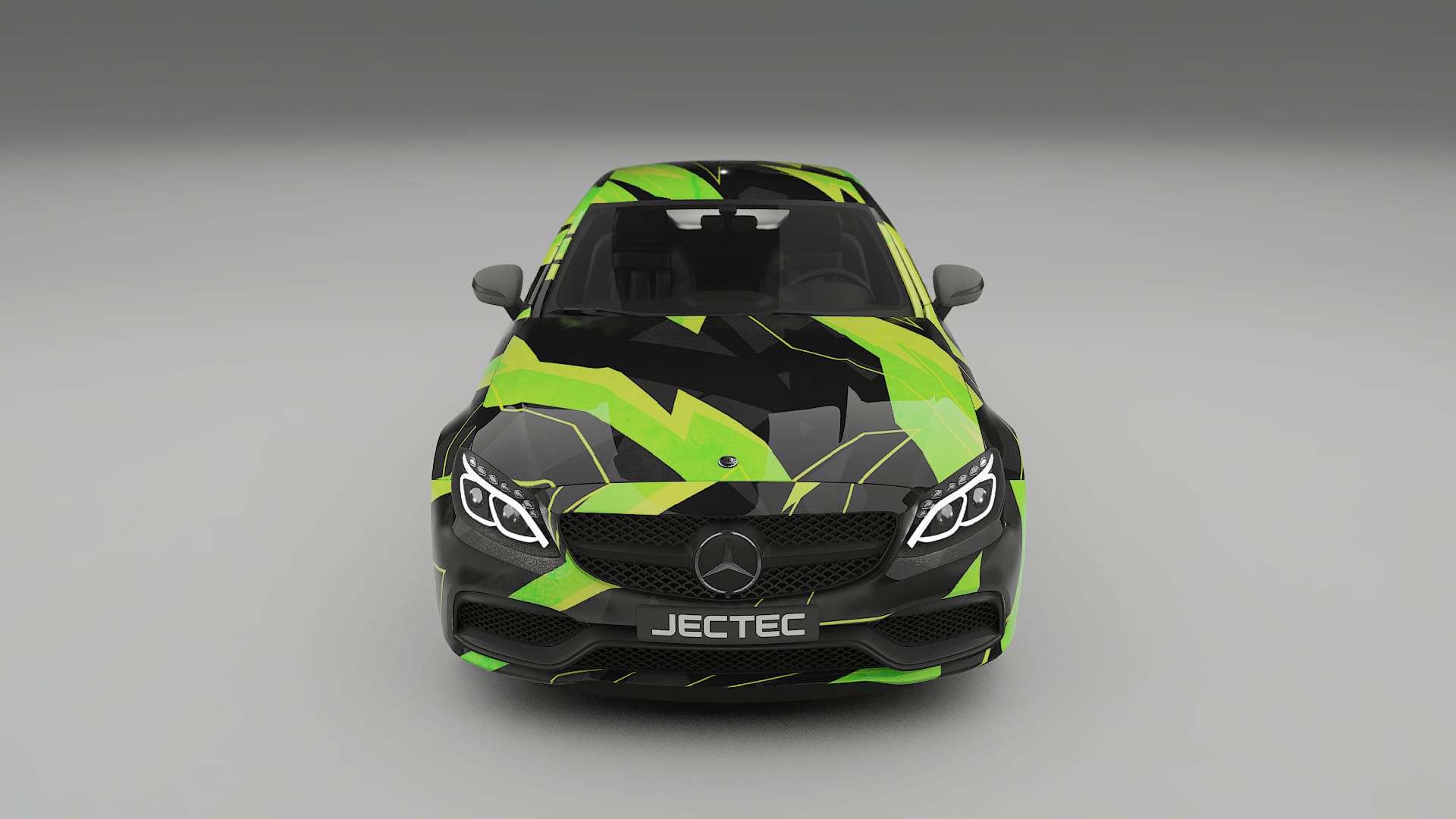 Mercedes C63 AMG W205 Coupe NINJA TURTLES – Kit Wrap PPF Personalizzato in Pellicola Poliuretanica Stampabile