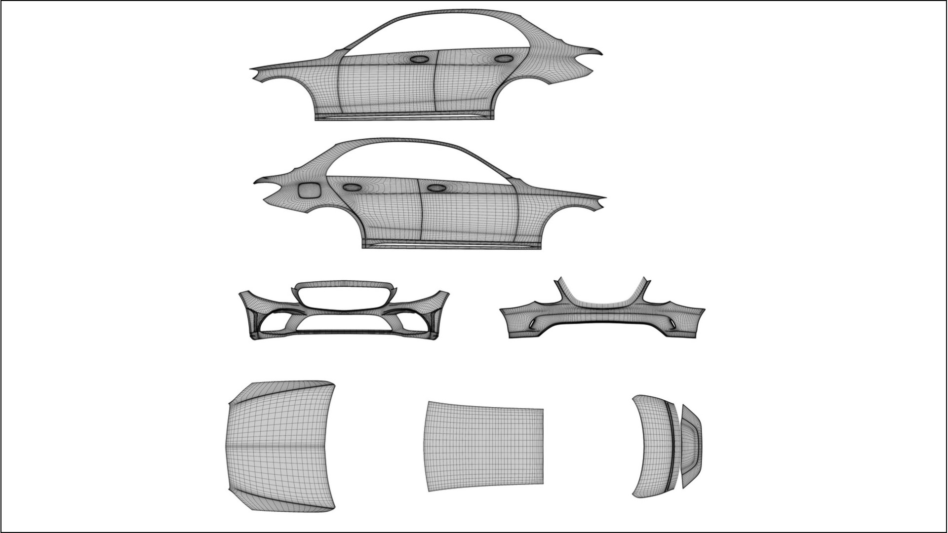 Mercedes C-class W205 AMG sedan NINJA TURTLES – Kit Wrap PPF Personalizzato in Pellicola Poliuretanica Stampabile