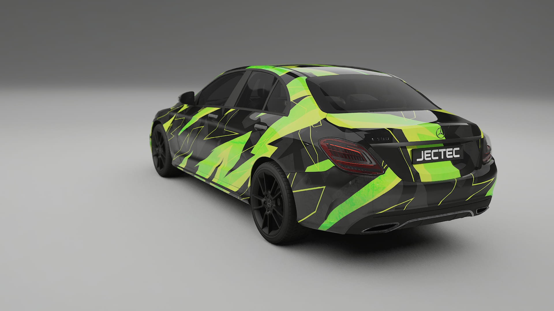 Mercedes C-class W205 AMG sedan NINJA TURTLES – Kit Wrap PPF Personalizzato in Pellicola Poliuretanica Stampabile