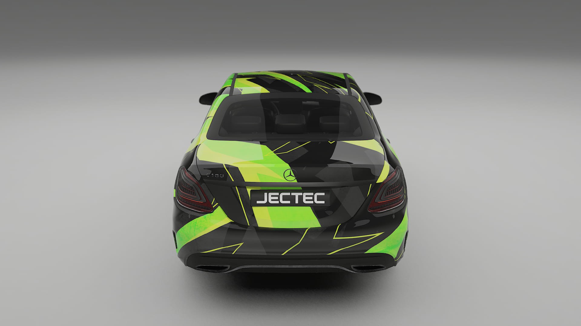 Mercedes C-class W205 AMG sedan NINJA TURTLES – Kit Wrap PPF Personalizzato in Pellicola Poliuretanica Stampabile