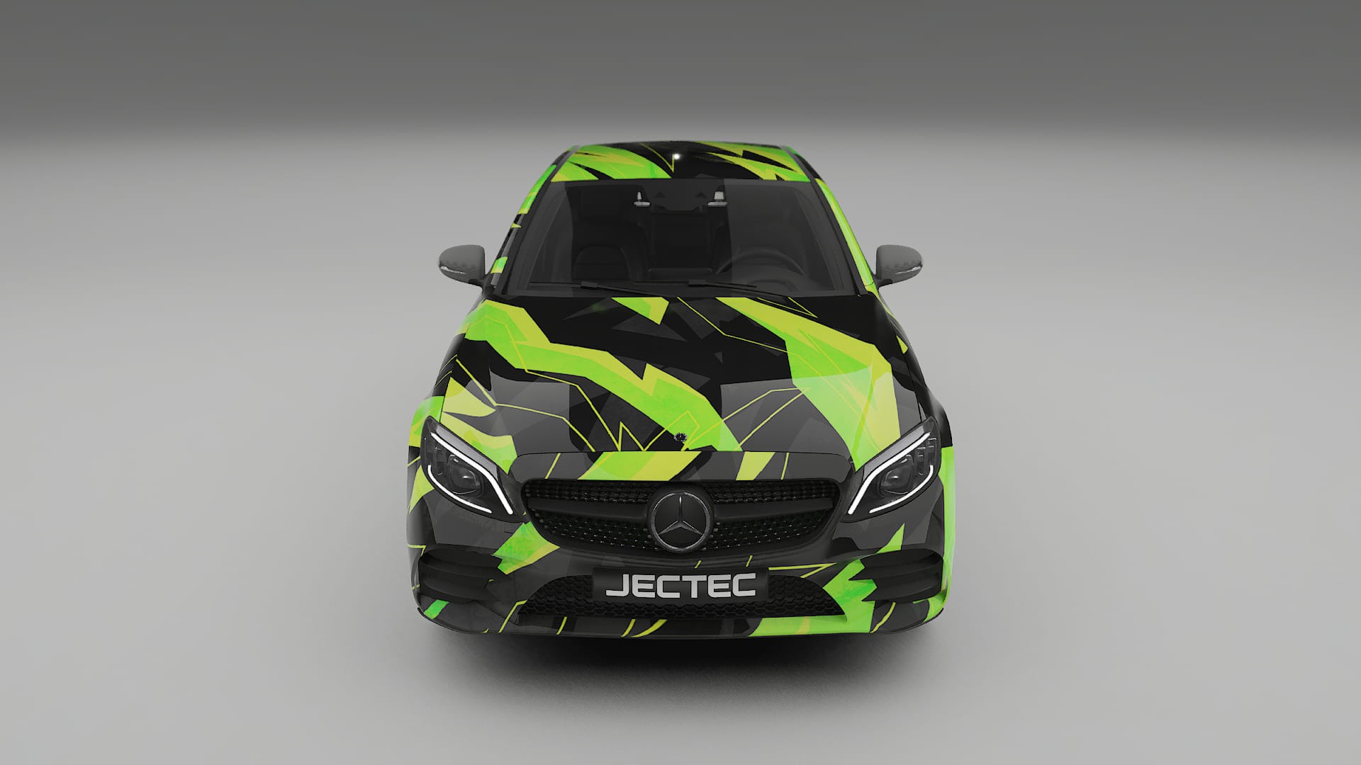 Mercedes C-class W205 AMG sedan NINJA TURTLES – Kit Wrap PPF Personalizzato in Pellicola Poliuretanica Stampabile