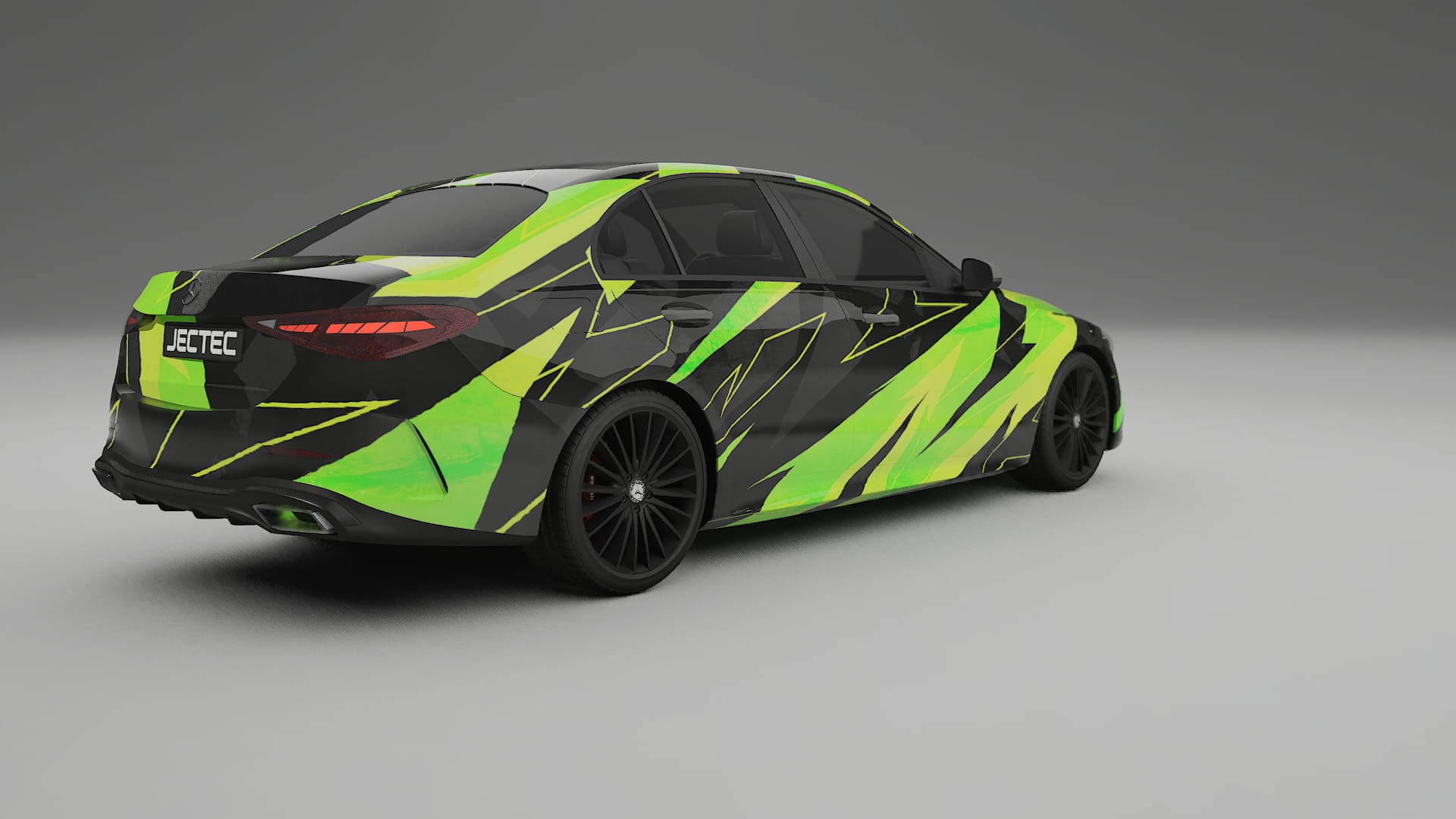 Mercedes C-class W206 NINJA TURTLES – Kit Wrap PPF Personalizzato in Pellicola Poliuretanica Stampabile