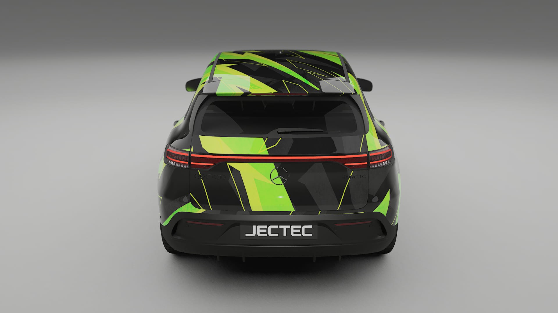 Mercedes EQC AMG NINJA TURTLES – Kit Wrap PPF Personalizzato in Pellicola Poliuretanica Stampabile