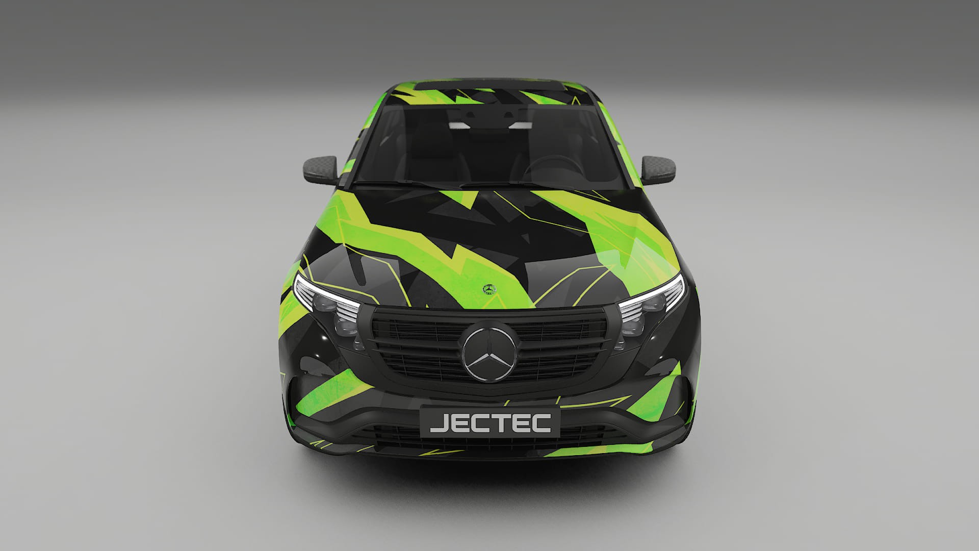 Mercedes EQC AMG NINJA TURTLES – Kit Wrap PPF Personalizzato in Pellicola Poliuretanica Stampabile