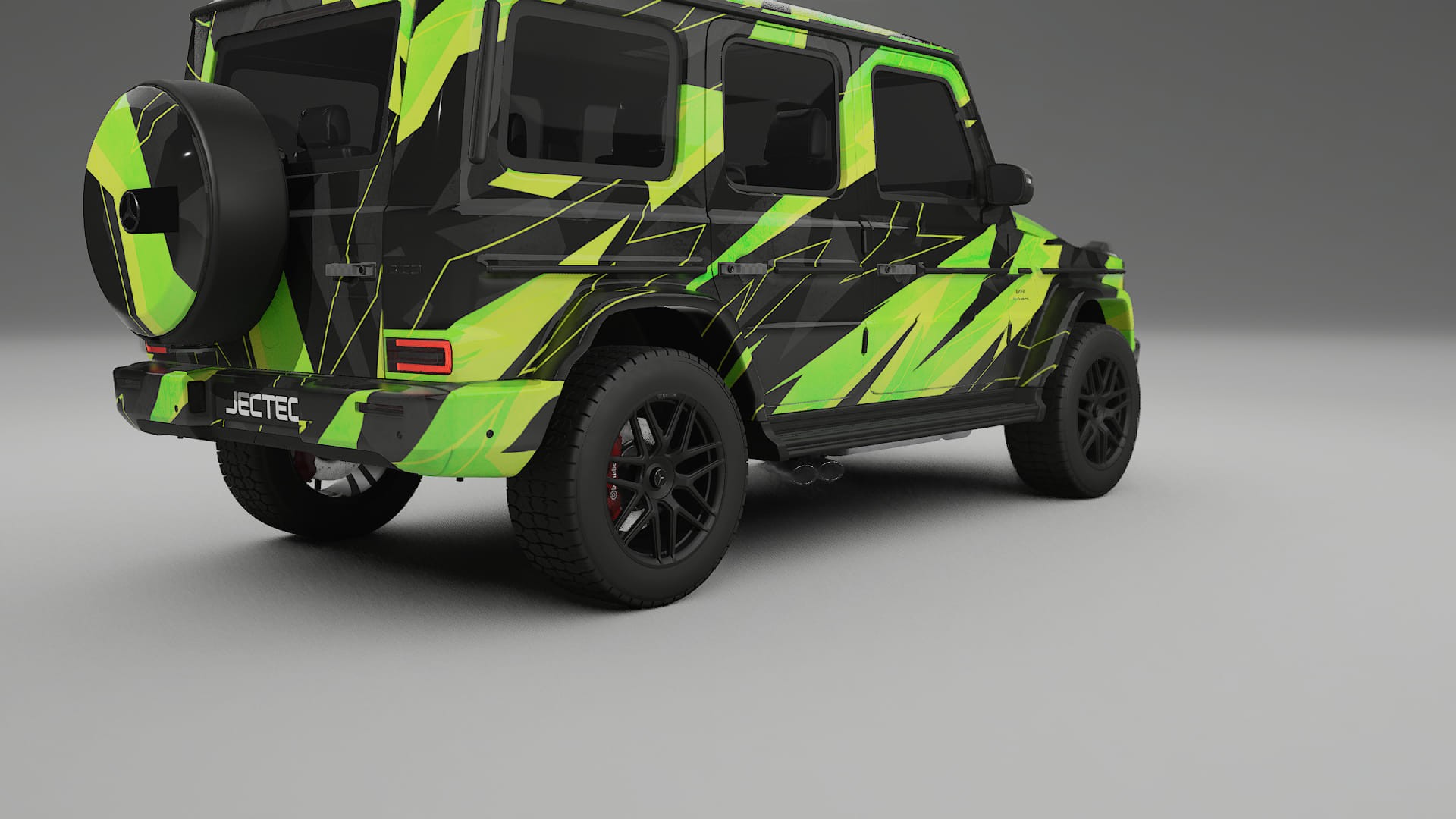 Mercedes G63 AMG W463A NINJA TURTLES – Kit Wrap PPF Personalizzato in Pellicola Poliuretanica Stampabile