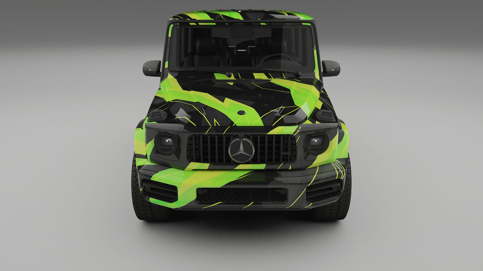 Mercedes G63 AMG W463A NINJA TURTLES – Kit Wrap PPF Personalizzato in Pellicola Poliuretanica Stampabile