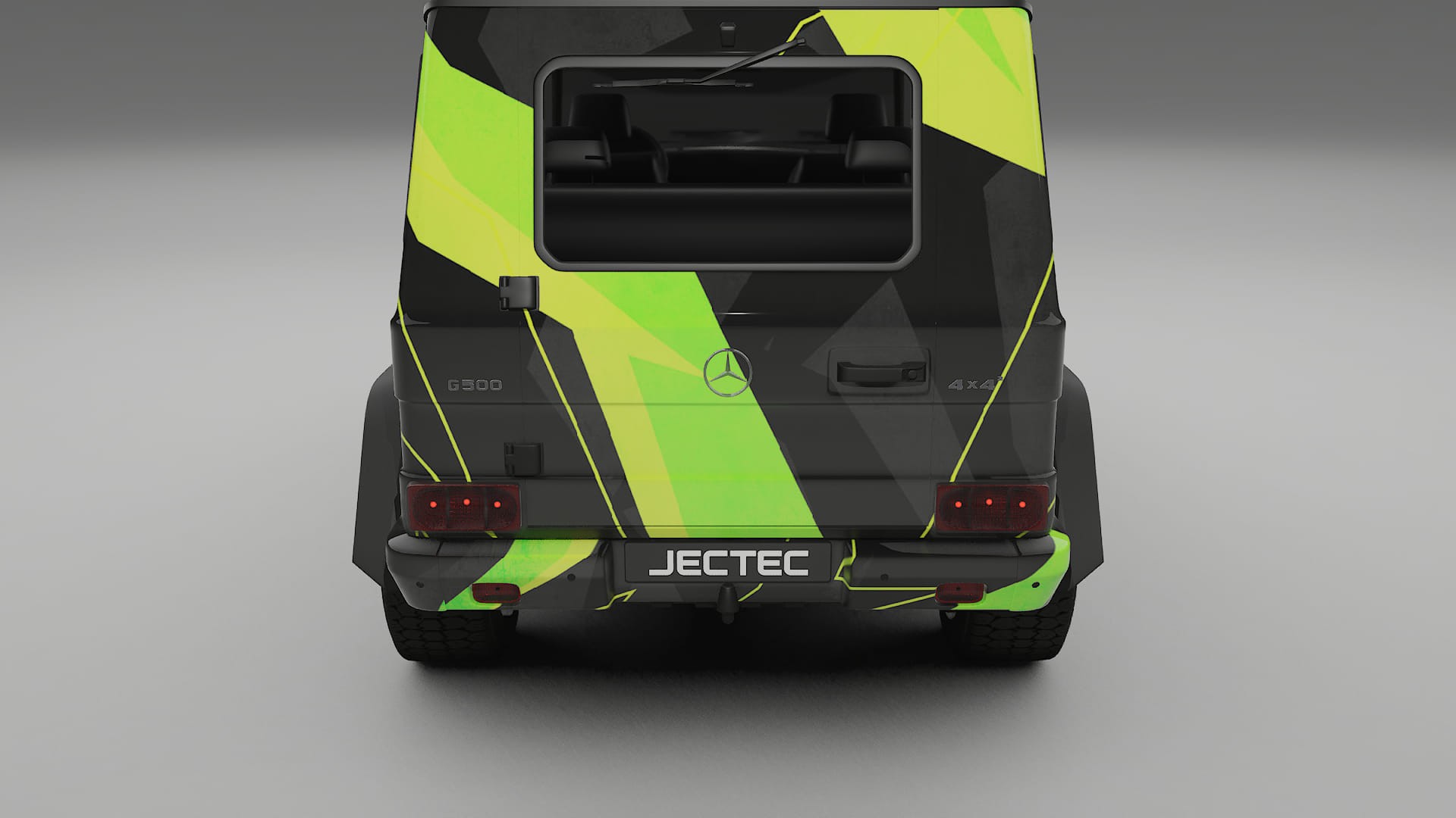 Mercedes G-class 4x4 W463 NINJA TURTLES – Kit Wrap PPF Personalizzato in Pellicola Poliuretanica Stampabile