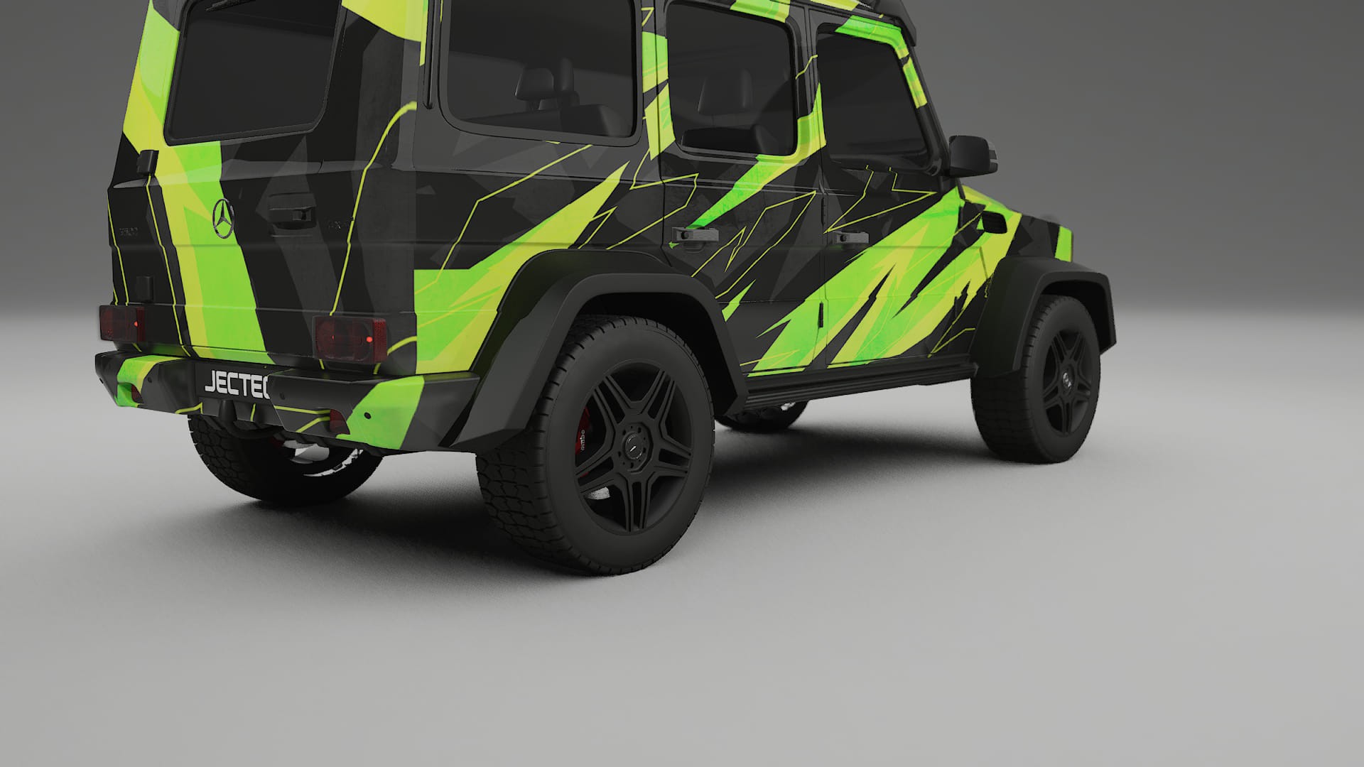 Mercedes G-class 4x4 W463 NINJA TURTLES – Kit Wrap PPF Personalizzato in Pellicola Poliuretanica Stampabile