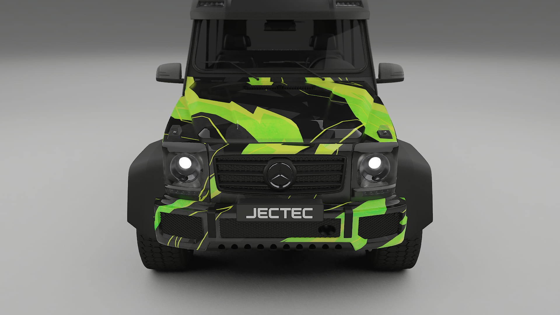 Mercedes G-class 4x4 W463 NINJA TURTLES – Kit Wrap PPF Personalizzato in Pellicola Poliuretanica Stampabile