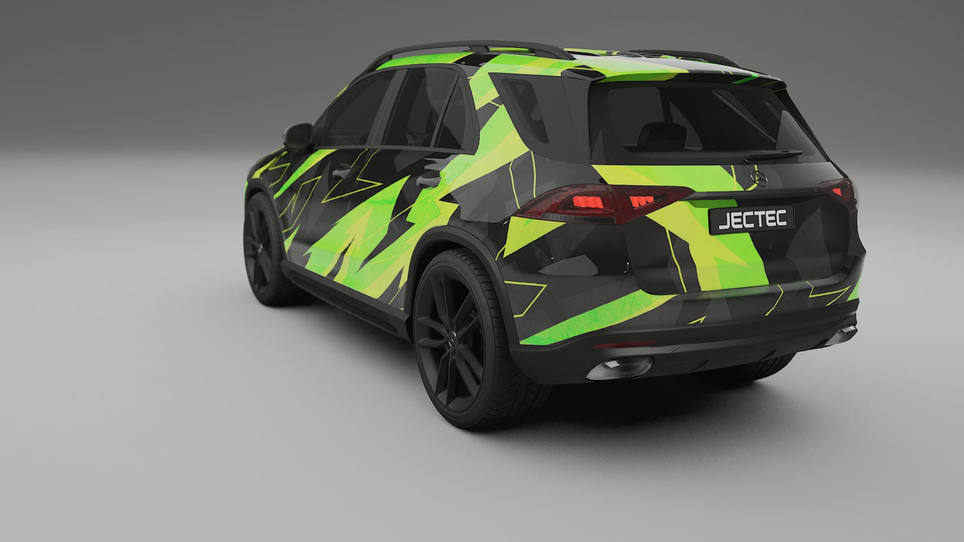 Mercedes GLE W167 NINJA TURTLES – Kit Wrap PPF Personalizzato in Pellicola Poliuretanica Stampabile