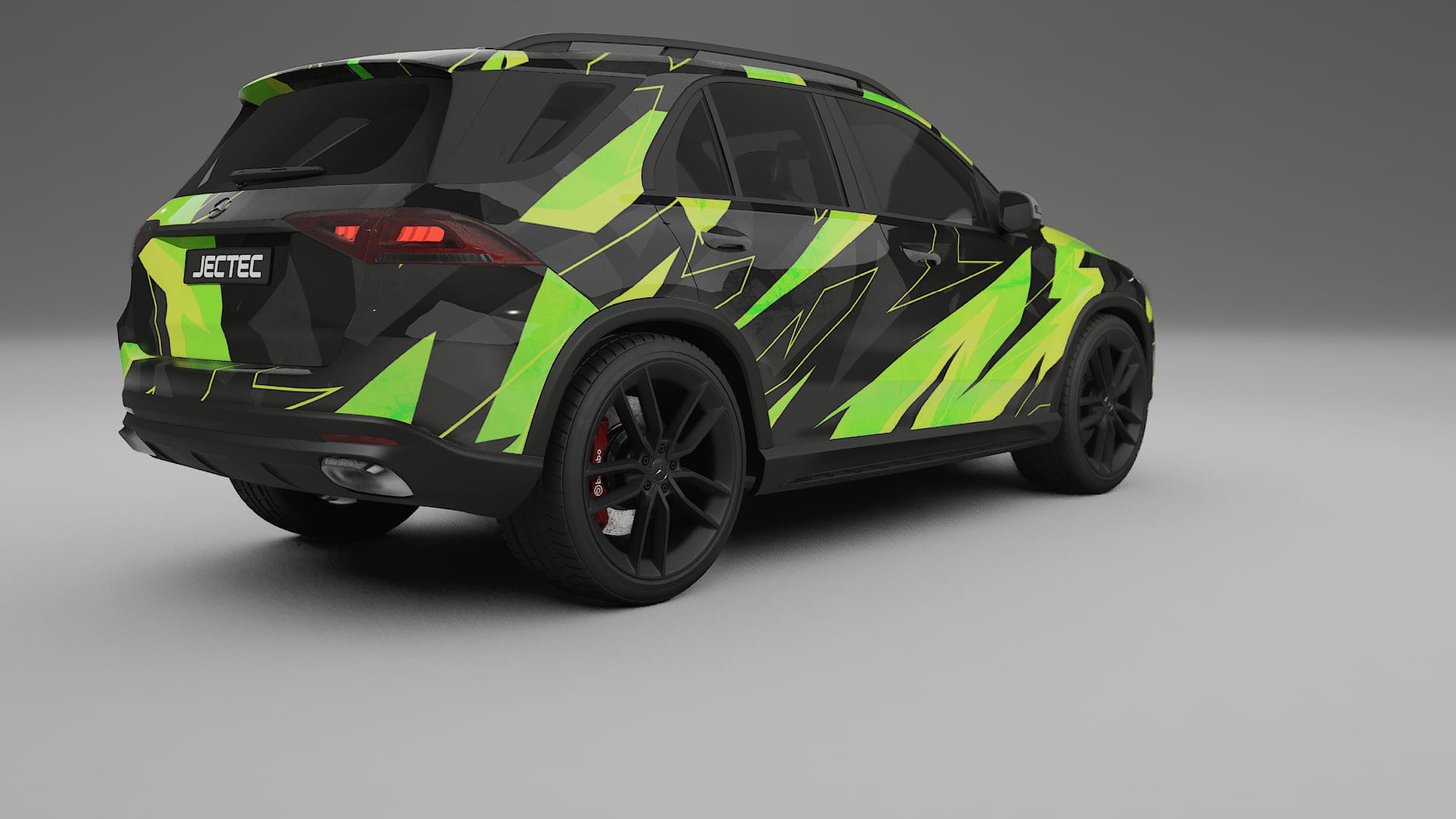 Mercedes GLE W167 NINJA TURTLES – Kit Wrap PPF Personalizzato in Pellicola Poliuretanica Stampabile