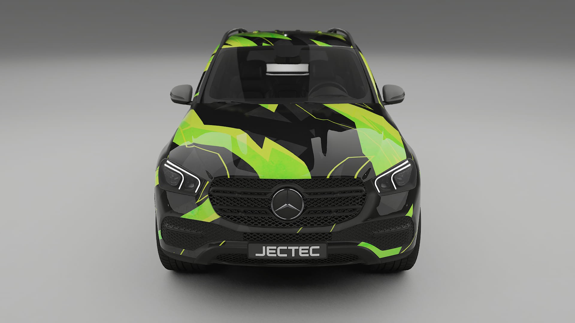 Mercedes GLE W167 NINJA TURTLES – Kit Wrap PPF Personalizzato in Pellicola Poliuretanica Stampabile