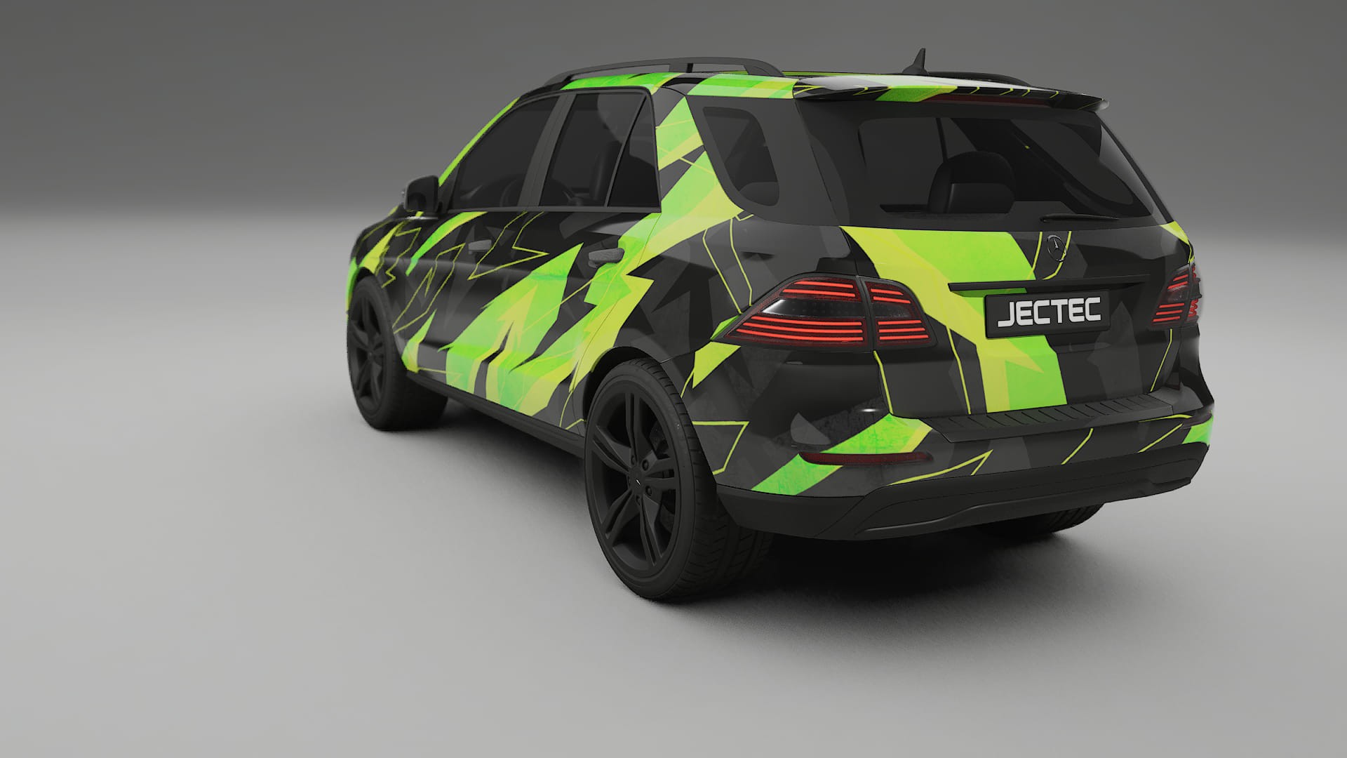 Mercedes M-class W166 NINJA TURTLES – Kit Wrap PPF Personalizzato in Pellicola Poliuretanica Stampabile