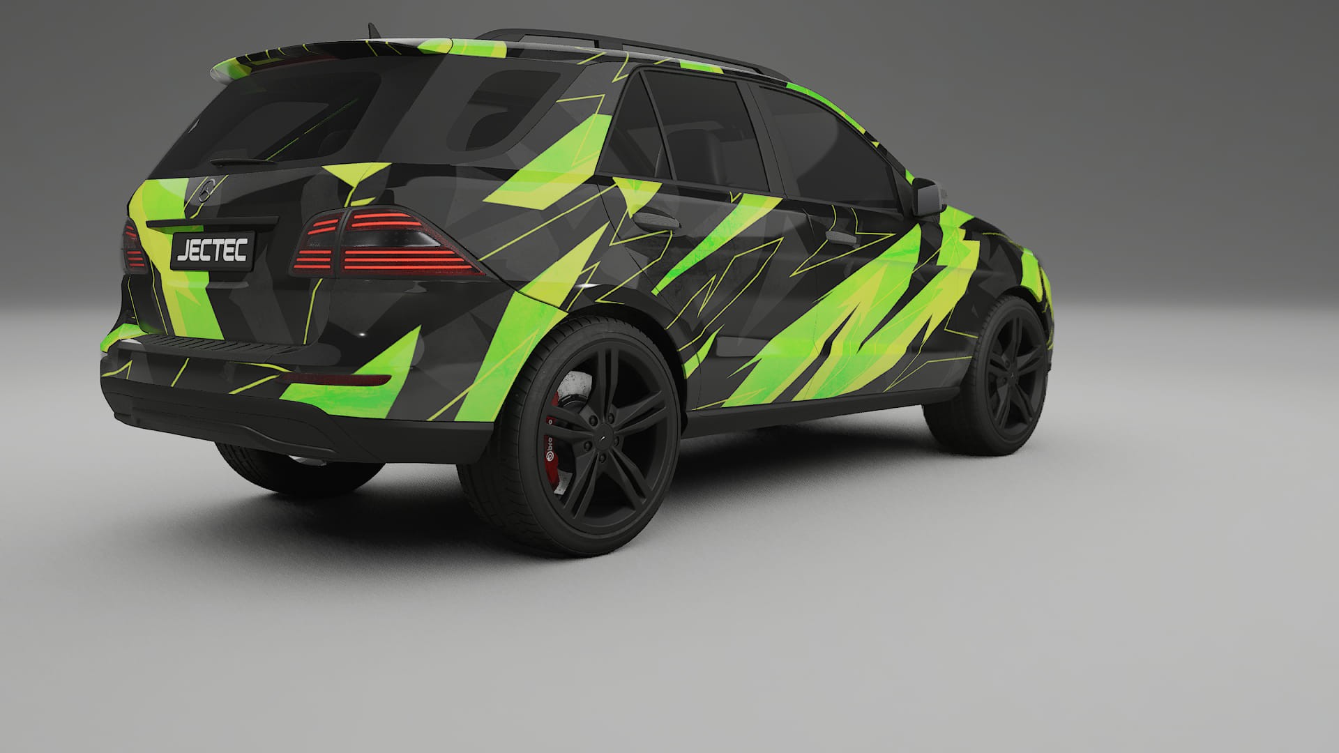 Mercedes M-class W166 NINJA TURTLES – Kit Wrap PPF Personalizzato in Pellicola Poliuretanica Stampabile