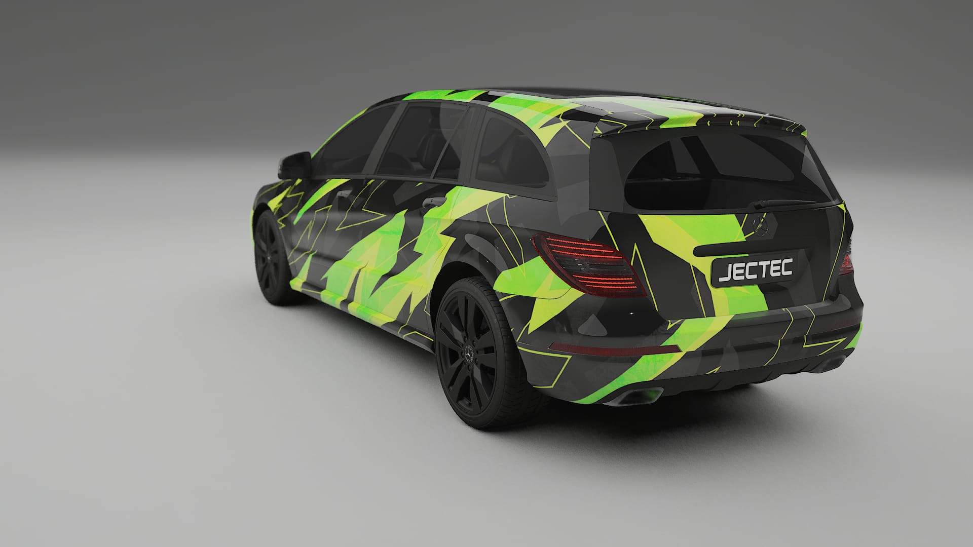 Mercedes R-class W251 facelift LCI NINJA TURTLES – Kit Wrap PPF Personalizzato in Pellicola Poliuretanica Stampabile