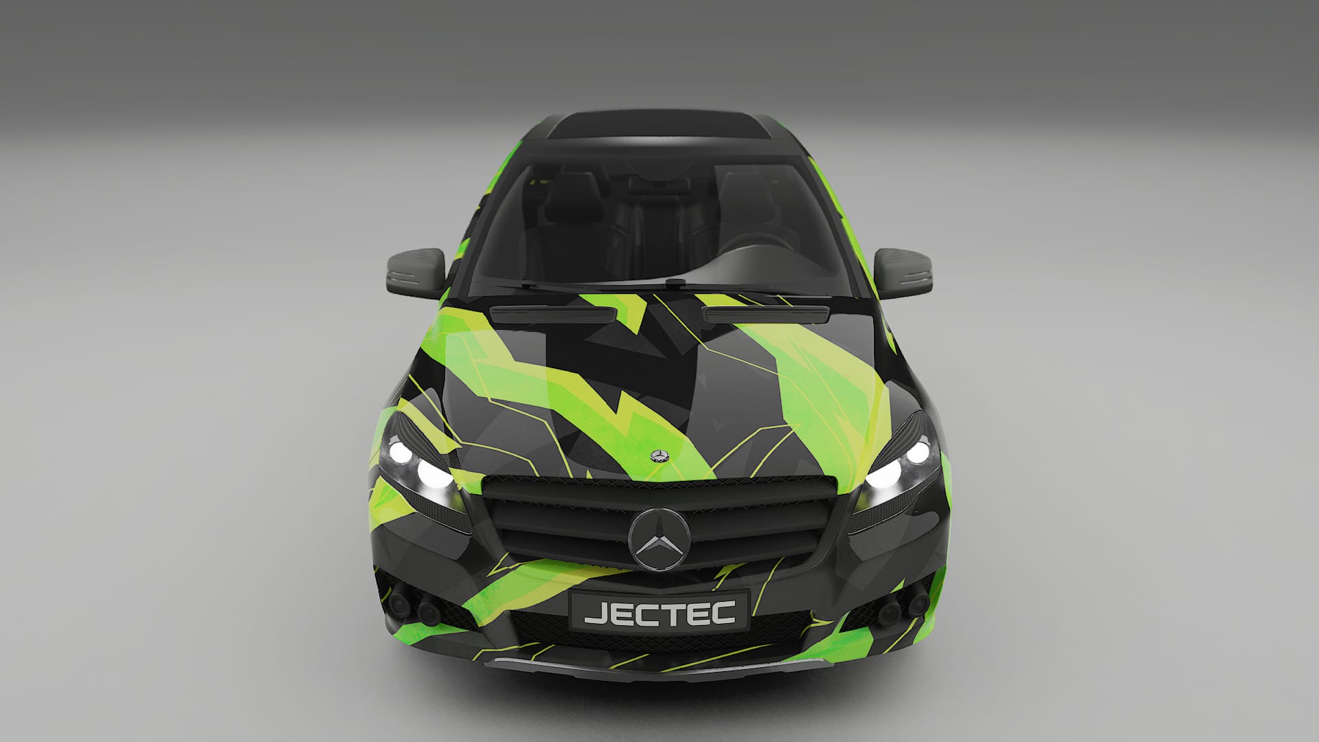 Mercedes R-class W251 facelift LCI NINJA TURTLES – Kit Wrap PPF Personalizzato in Pellicola Poliuretanica Stampabile