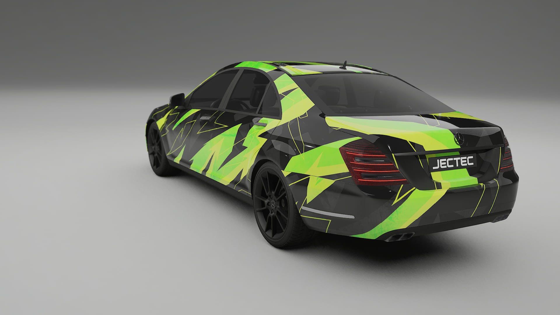 Mercedes S-class W221 facelift LCI NINJA TURTLES – Kit Wrap PPF Personalizzato in Pellicola Poliuretanica Stampabile