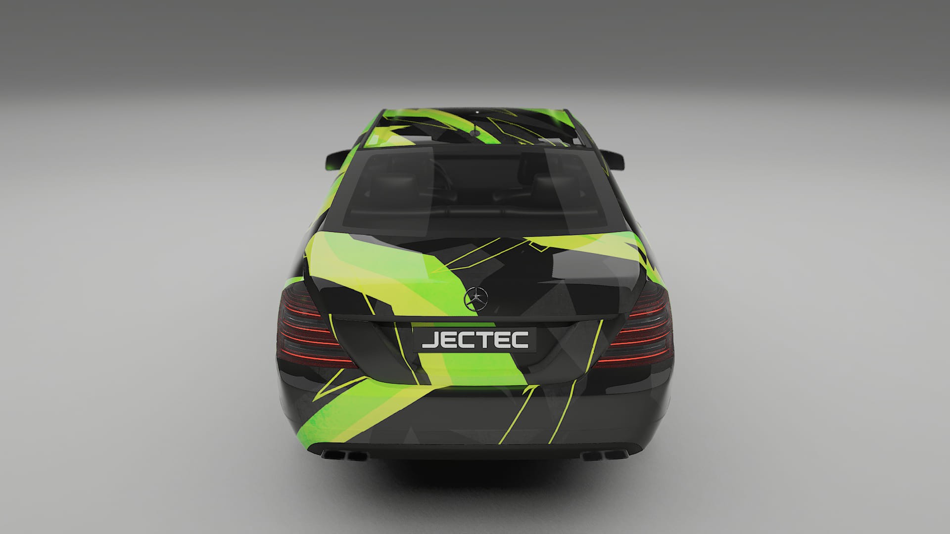 Mercedes S-class W221 facelift LCI NINJA TURTLES – Kit Wrap PPF Personalizzato in Pellicola Poliuretanica Stampabile