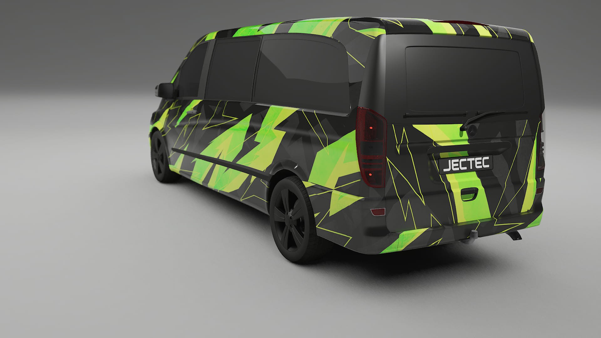Mercedes Viano Extralong W439 Facelift LCI NINJA TURTLES – Kit Wrap PPF Personalizzato in Pellicola Poliuretanica Stampabile