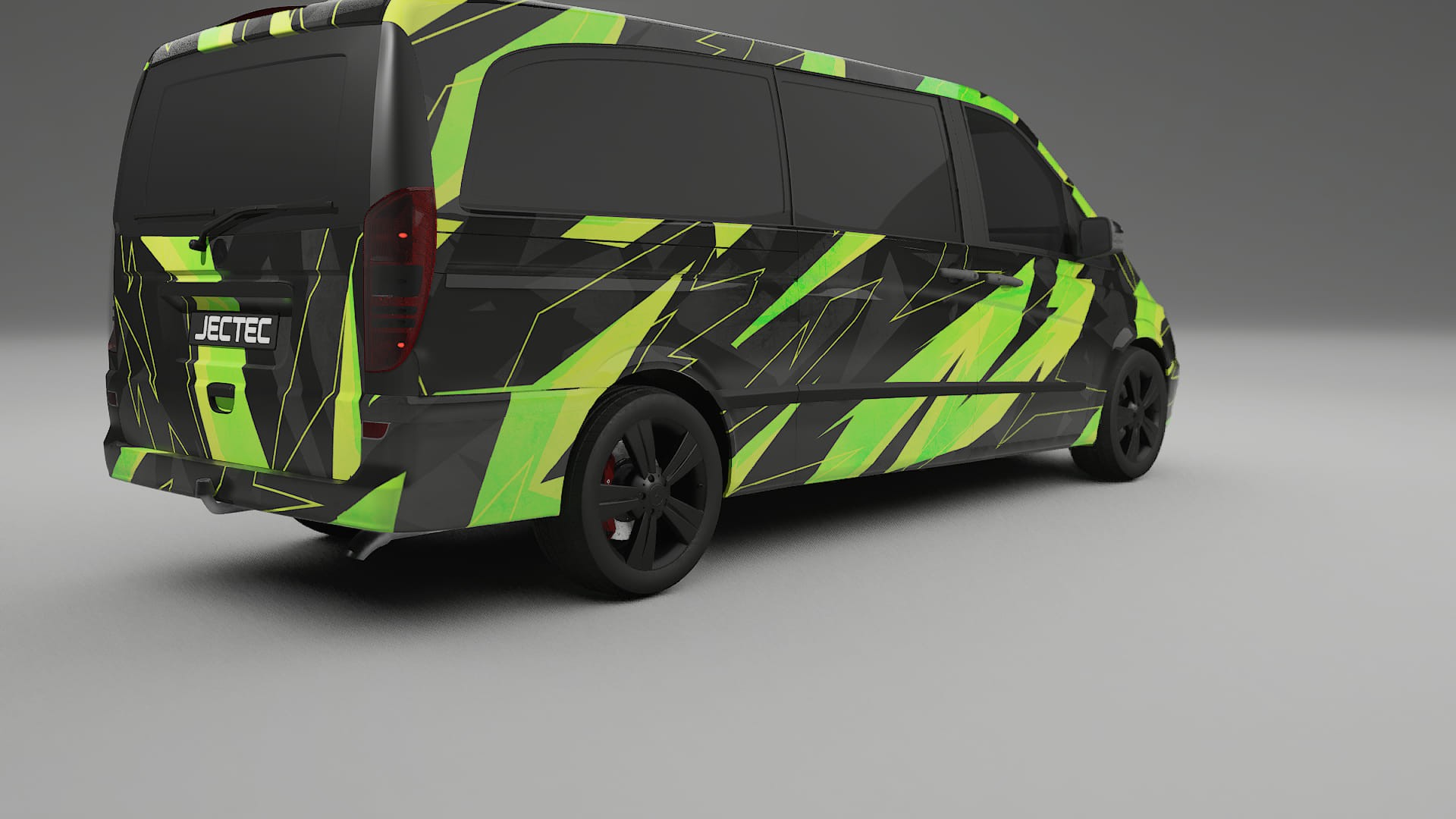 Mercedes Viano Extralong W439 Facelift LCI NINJA TURTLES – Kit Wrap PPF Personalizzato in Pellicola Poliuretanica Stampabile
