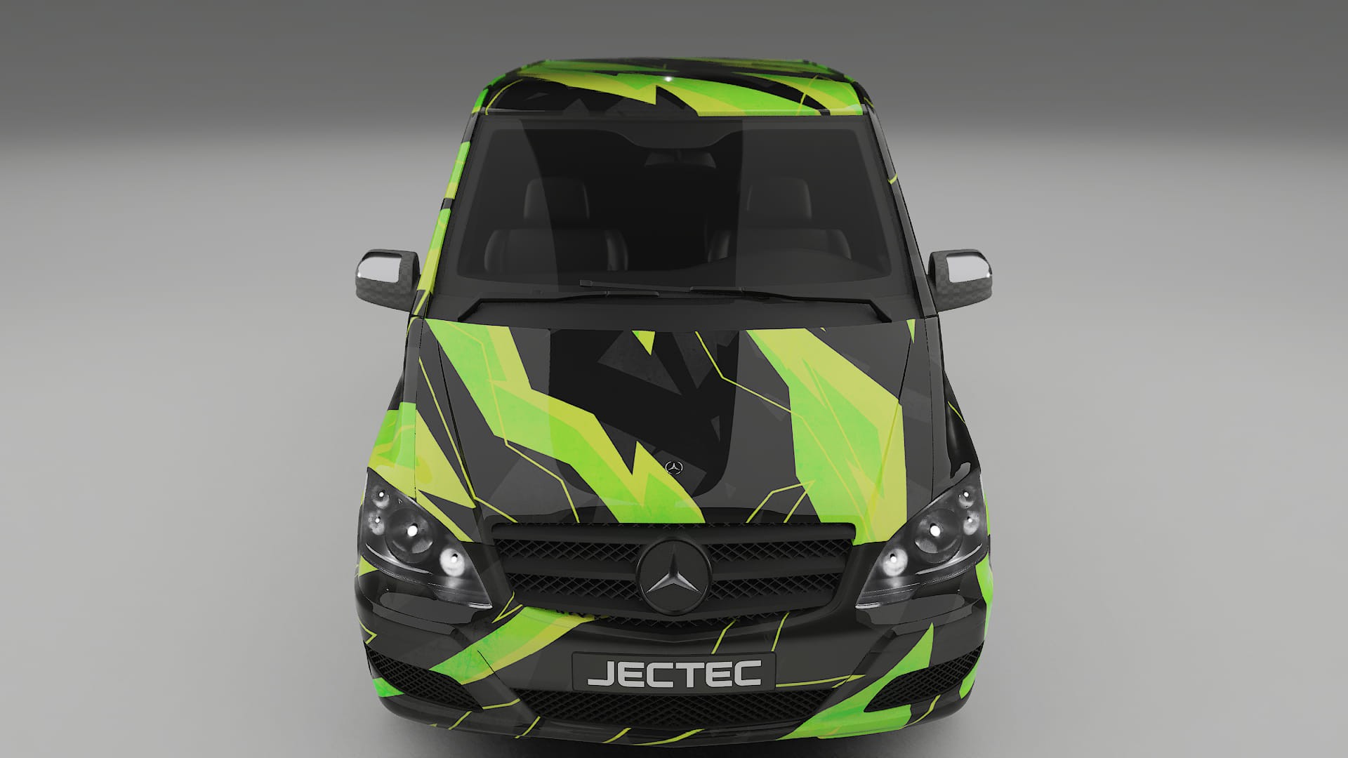 Mercedes Viano Extralong W439 Facelift LCI NINJA TURTLES – Kit Wrap PPF Personalizzato in Pellicola Poliuretanica Stampabile