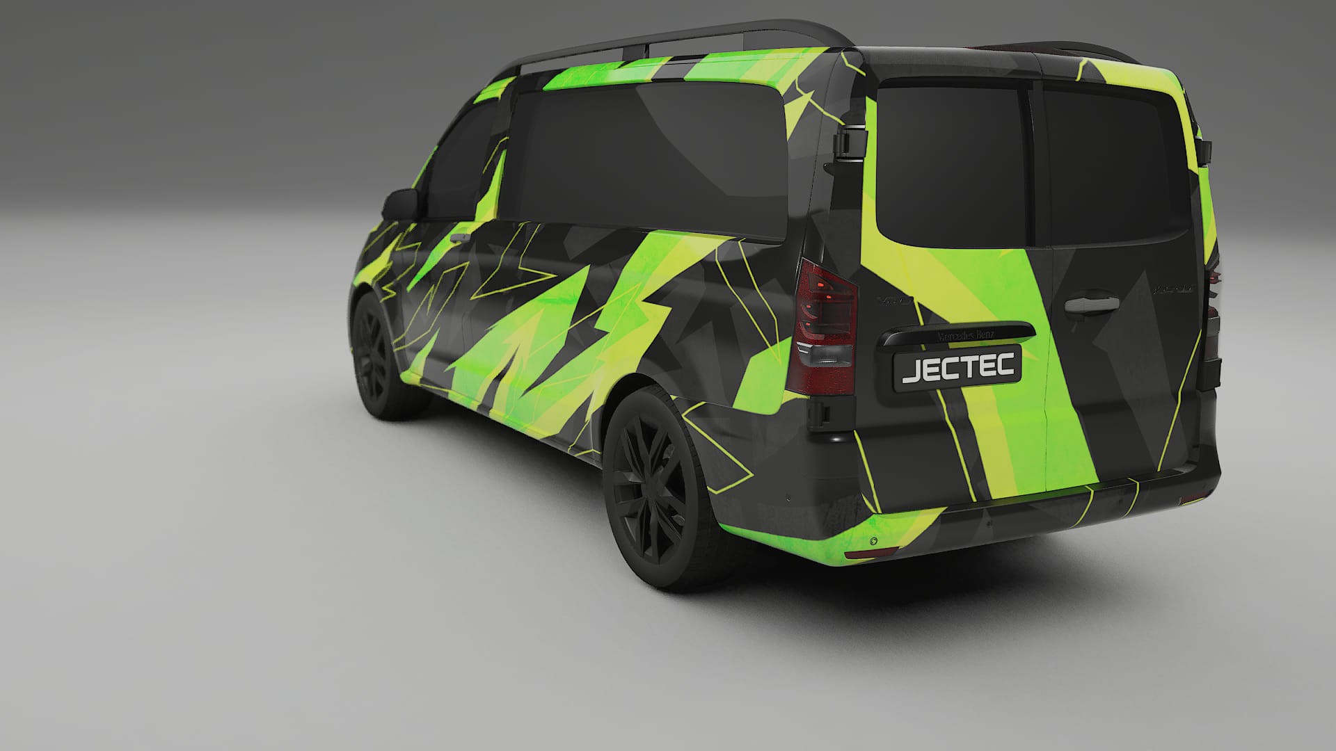 Mercedes Vito Short W447 prefacelift pre-LCI NINJA TURTLES – Kit Wrap PPF Personalizzato in Pellicola Poliuretanica Stampabile