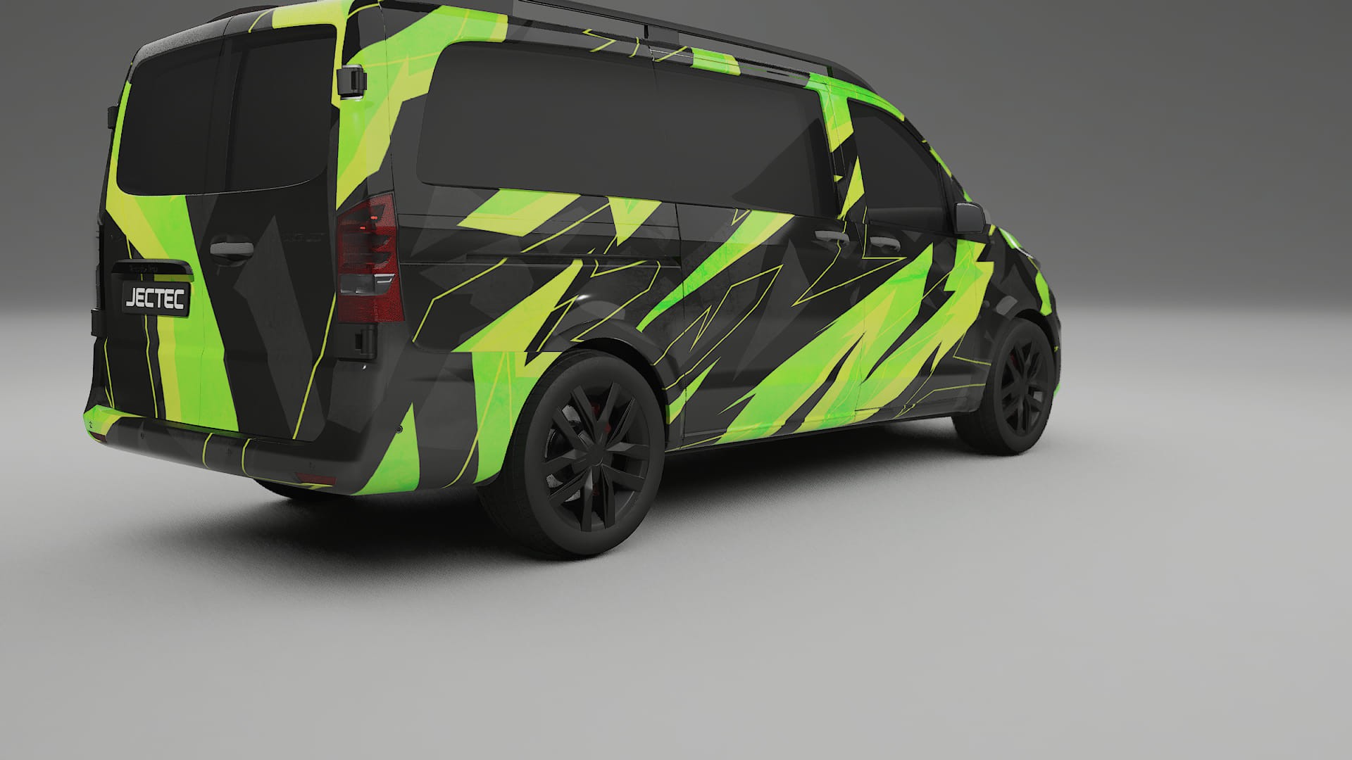 Mercedes Vito Short W447 prefacelift pre-LCI NINJA TURTLES – Kit Wrap PPF Personalizzato in Pellicola Poliuretanica Stampabile