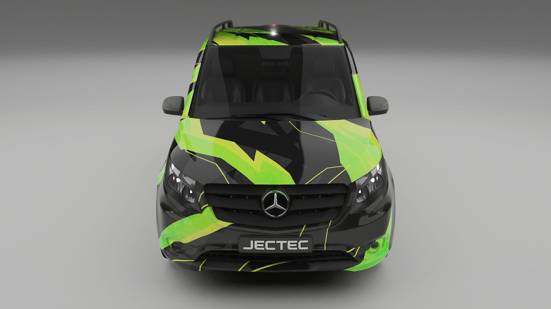 Mercedes Vito Short W447 prefacelift pre-LCI NINJA TURTLES – Kit Wrap PPF Personalizzato in Pellicola Poliuretanica Stampabile
