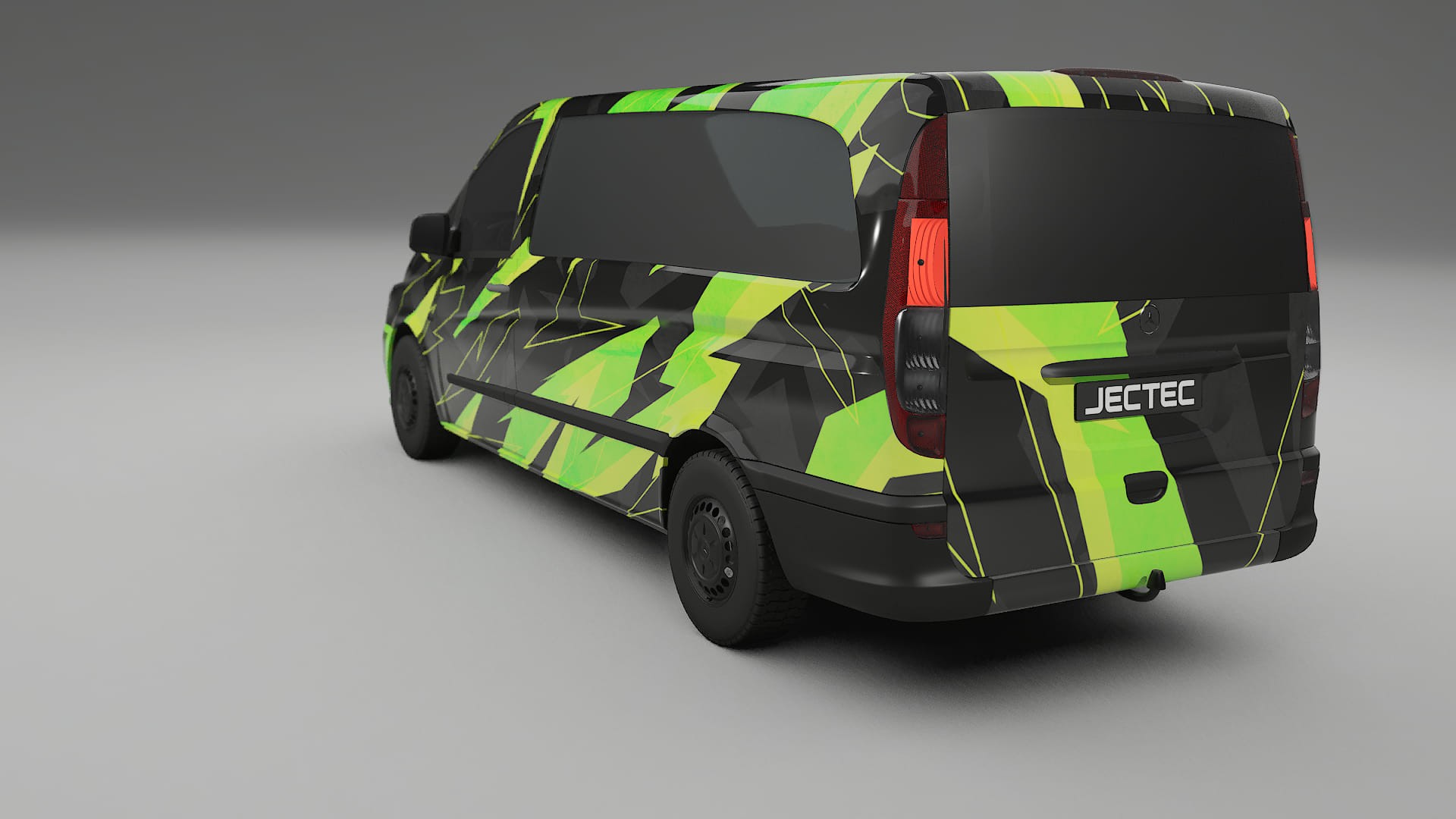 Mercedes Vito Short W639 facelift LCI NINJA TURTLES – Kit Wrap PPF Personalizzato in Pellicola Poliuretanica Stampabile