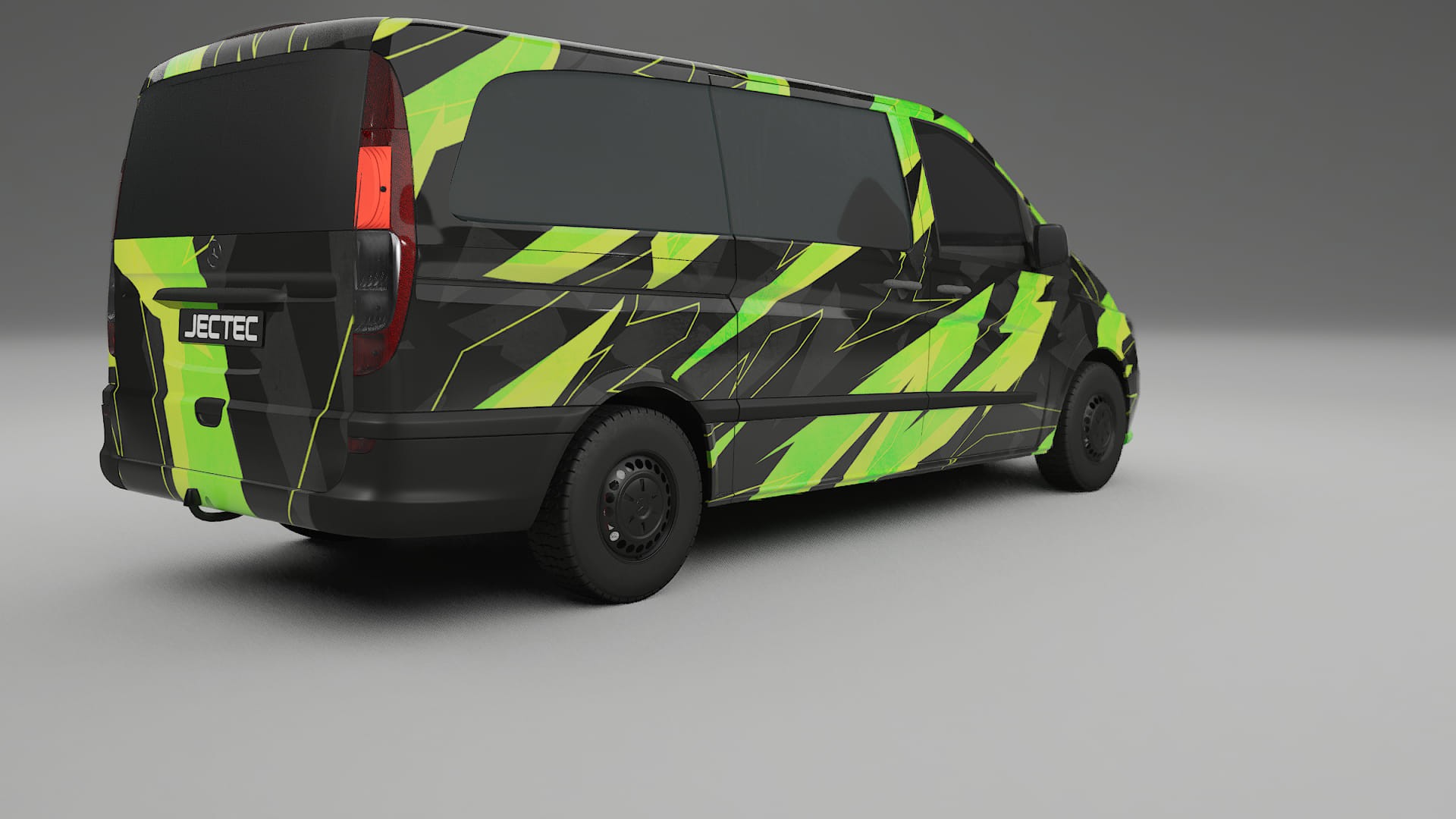 Mercedes Vito Short W639 facelift LCI NINJA TURTLES – Kit Wrap PPF Personalizzato in Pellicola Poliuretanica Stampabile