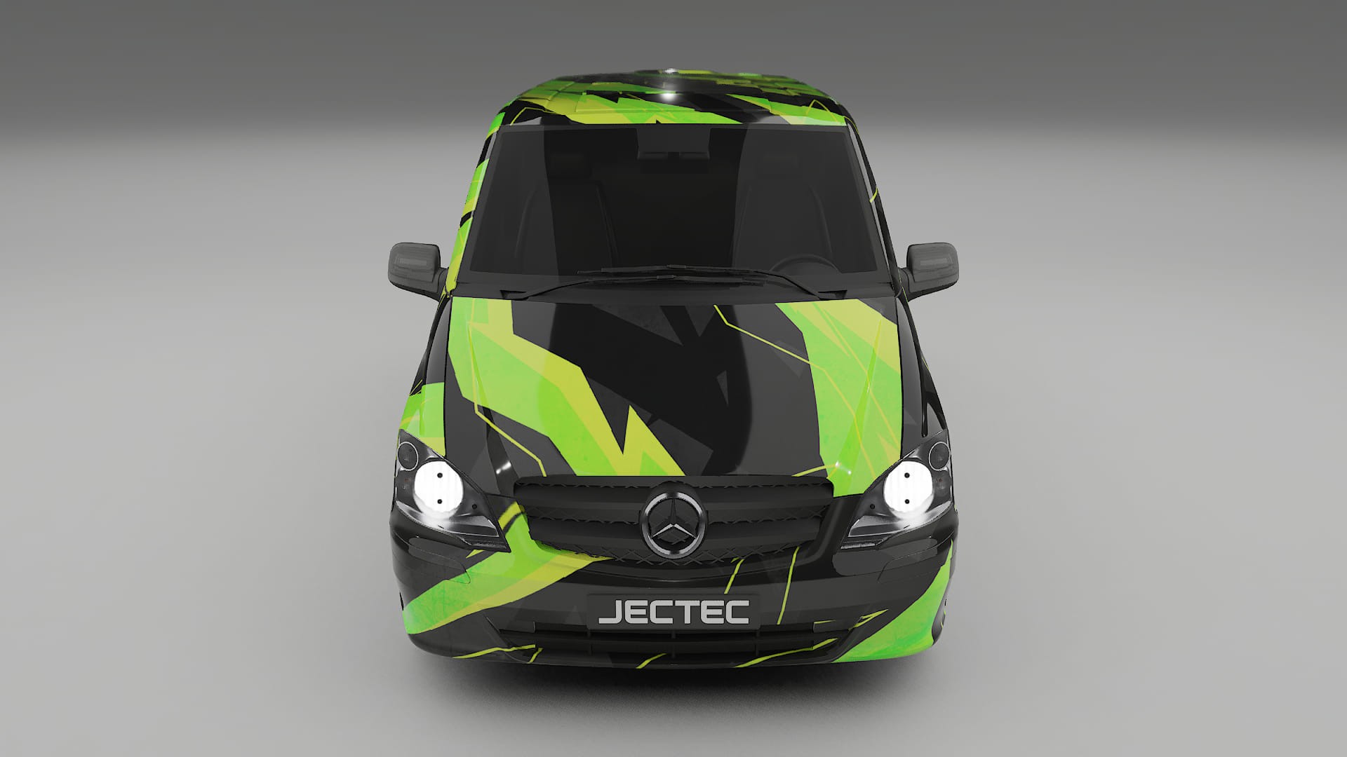 Mercedes Vito Short W639 facelift LCI NINJA TURTLES – Kit Wrap PPF Personalizzato in Pellicola Poliuretanica Stampabile