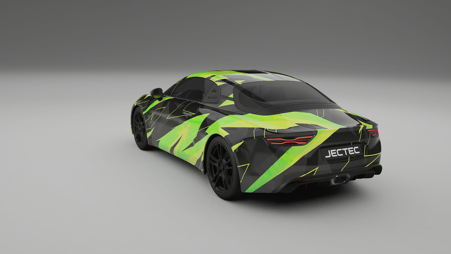 Renault Alpine A110 NINJA TURTLES – Kit Wrap PPF Personalizzato in Pellicola Poliuretanica Stampabile