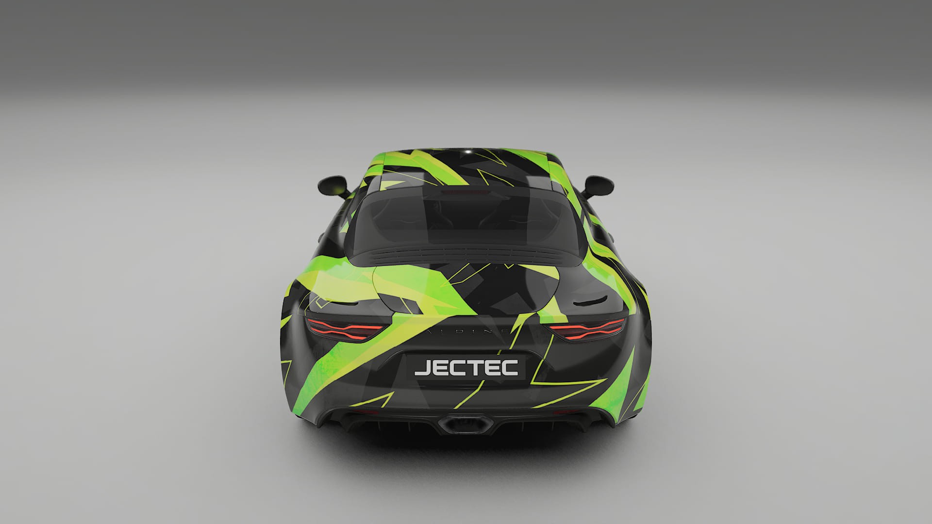 Renault Alpine A110 NINJA TURTLES – Kit Wrap PPF Personalizzato in Pellicola Poliuretanica Stampabile