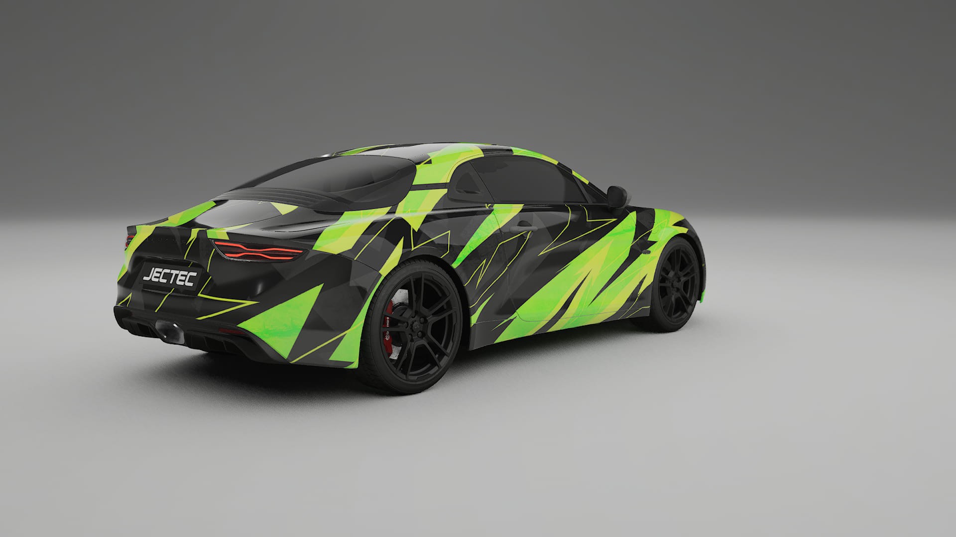 Renault Alpine A110 NINJA TURTLES – Kit Wrap PPF Personalizzato in Pellicola Poliuretanica Stampabile