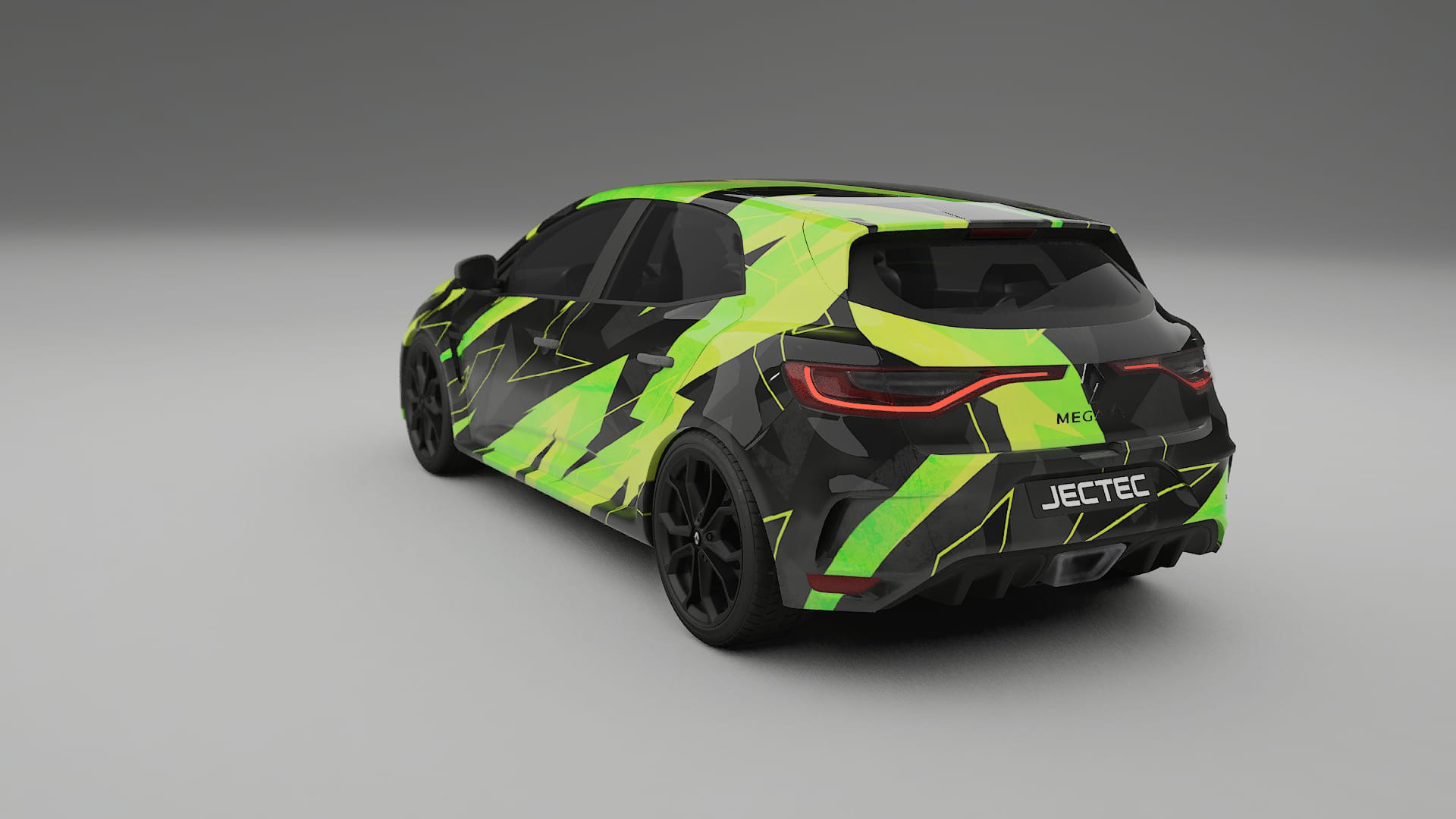 Renault Megane RS IV NINJA TURTLES – Kit Wrap PPF Personalizzato in Pellicola Poliuretanica Stampabile